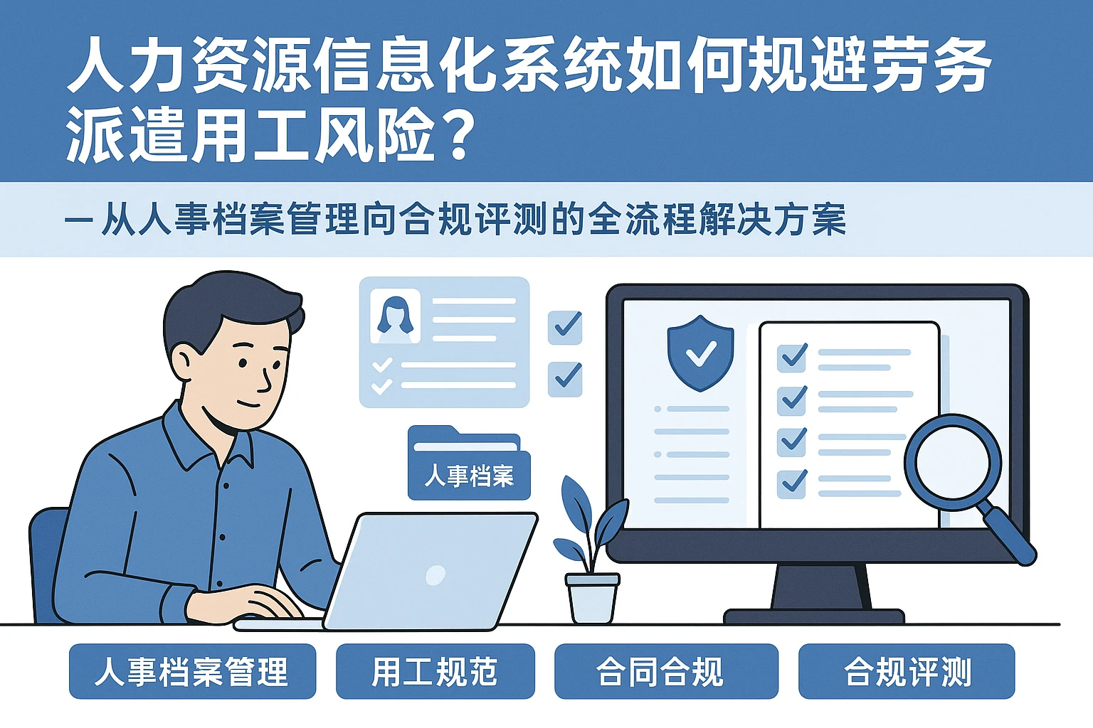 人力资源信息化系统如何规避劳务派遣用工风险?从人事档案管理到合规评测的全流程解决方案