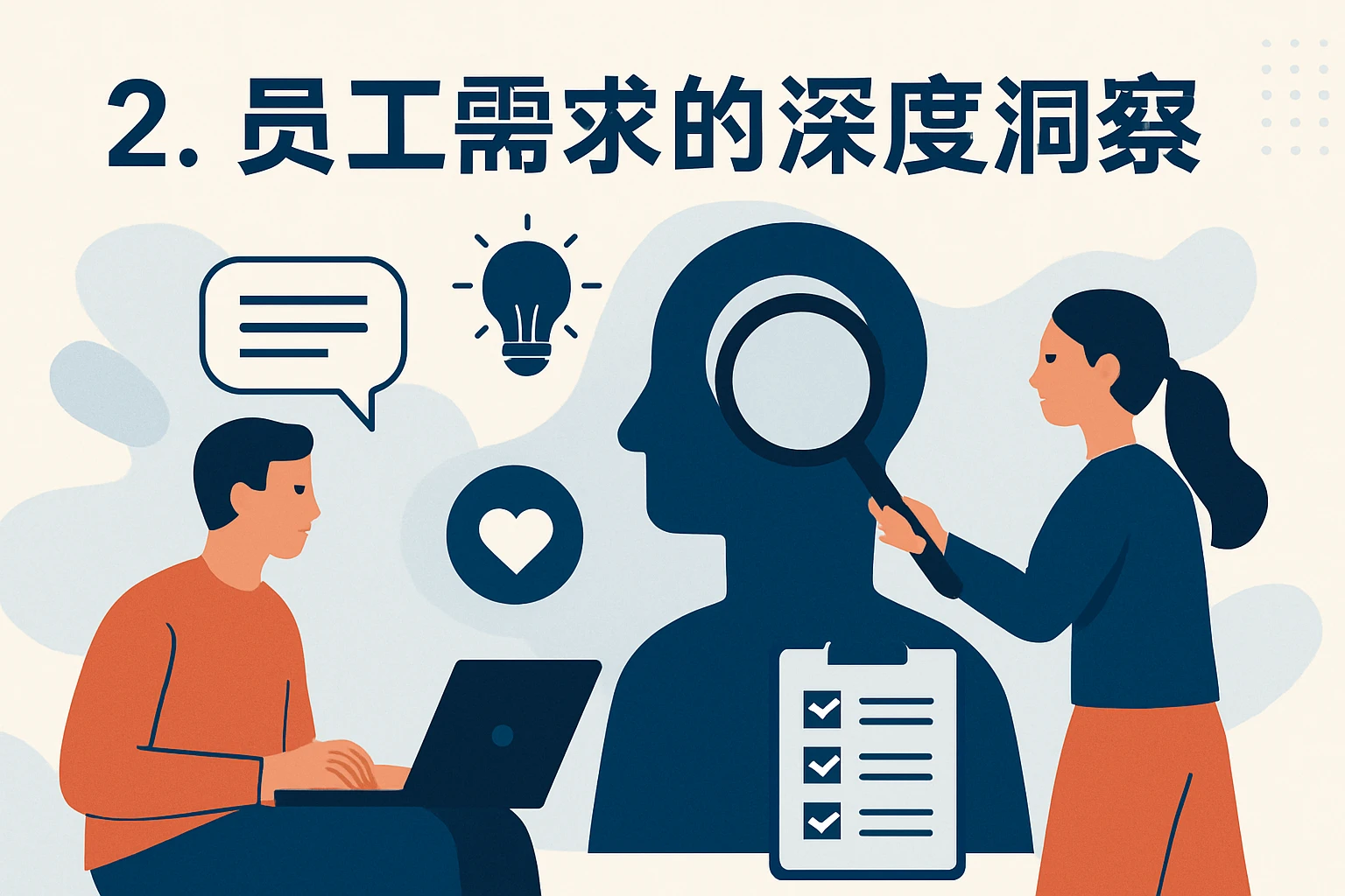 2. 员工需求的深度洞察