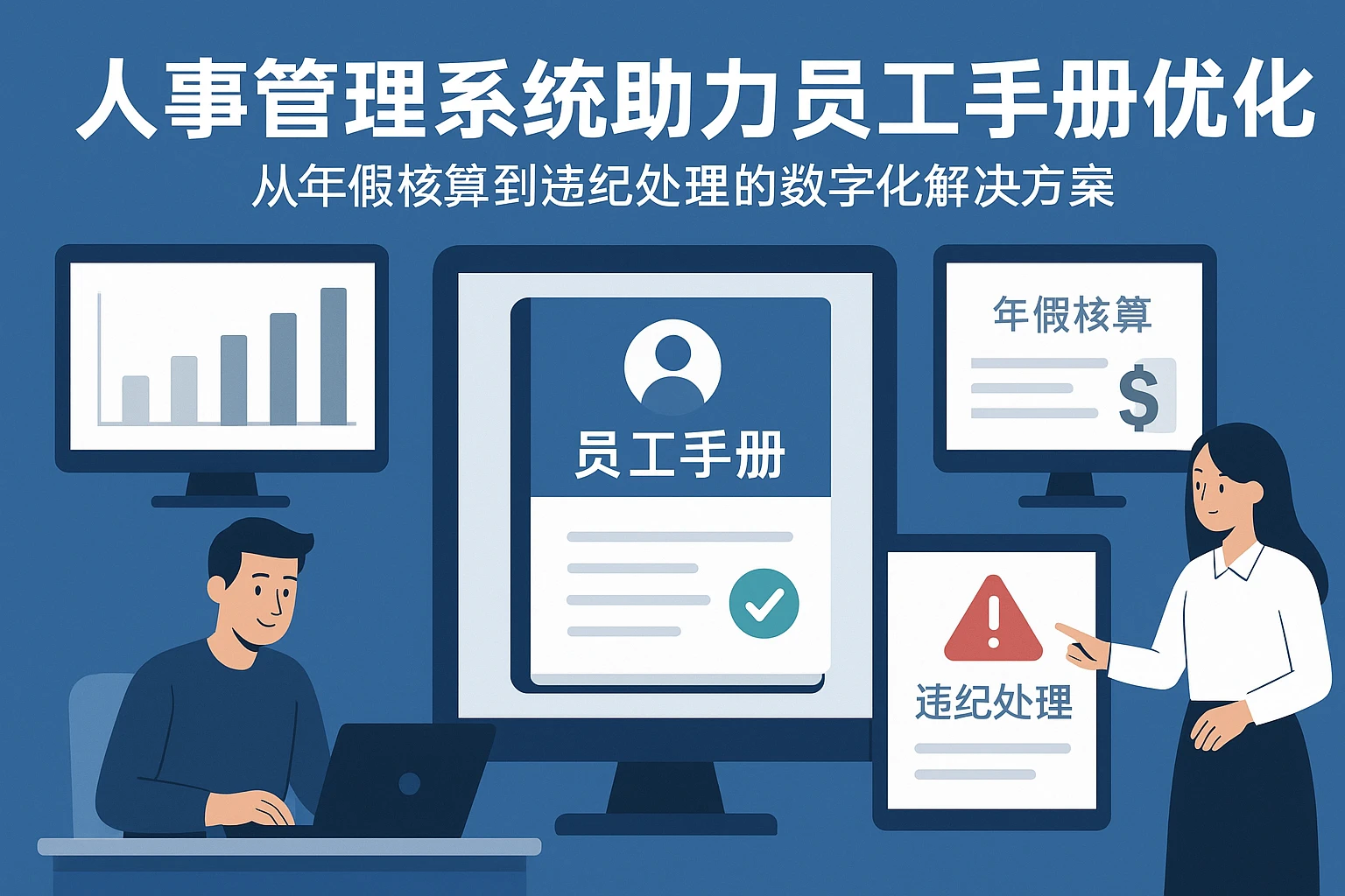 人事管理系统助力员工手册优化：从年假核算到违纪处理的数字化解决方案
