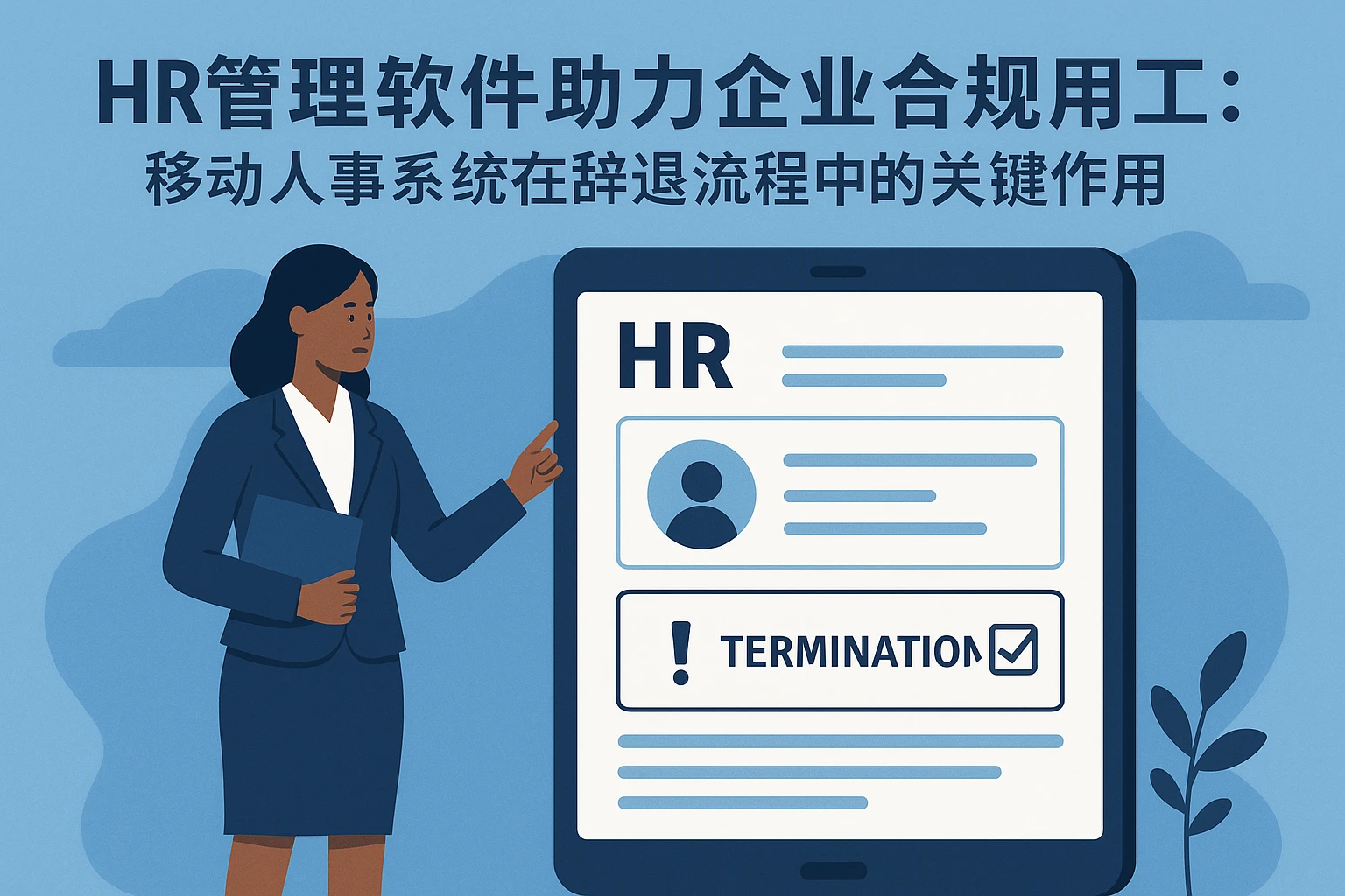HR管理软件助力企业合规用工：移动人事系统在辞退流程中的关键作用