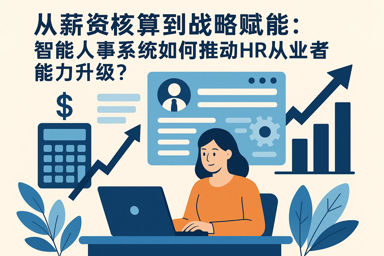 从薪资核算到战略赋能:智能人事系统如何推动HR从业者能力升级?