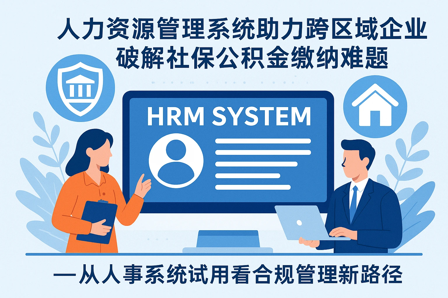 人力资源管理系统助力跨区域企业破解社保公积金缴纳难题——从人事系统试用看合规管理新路径