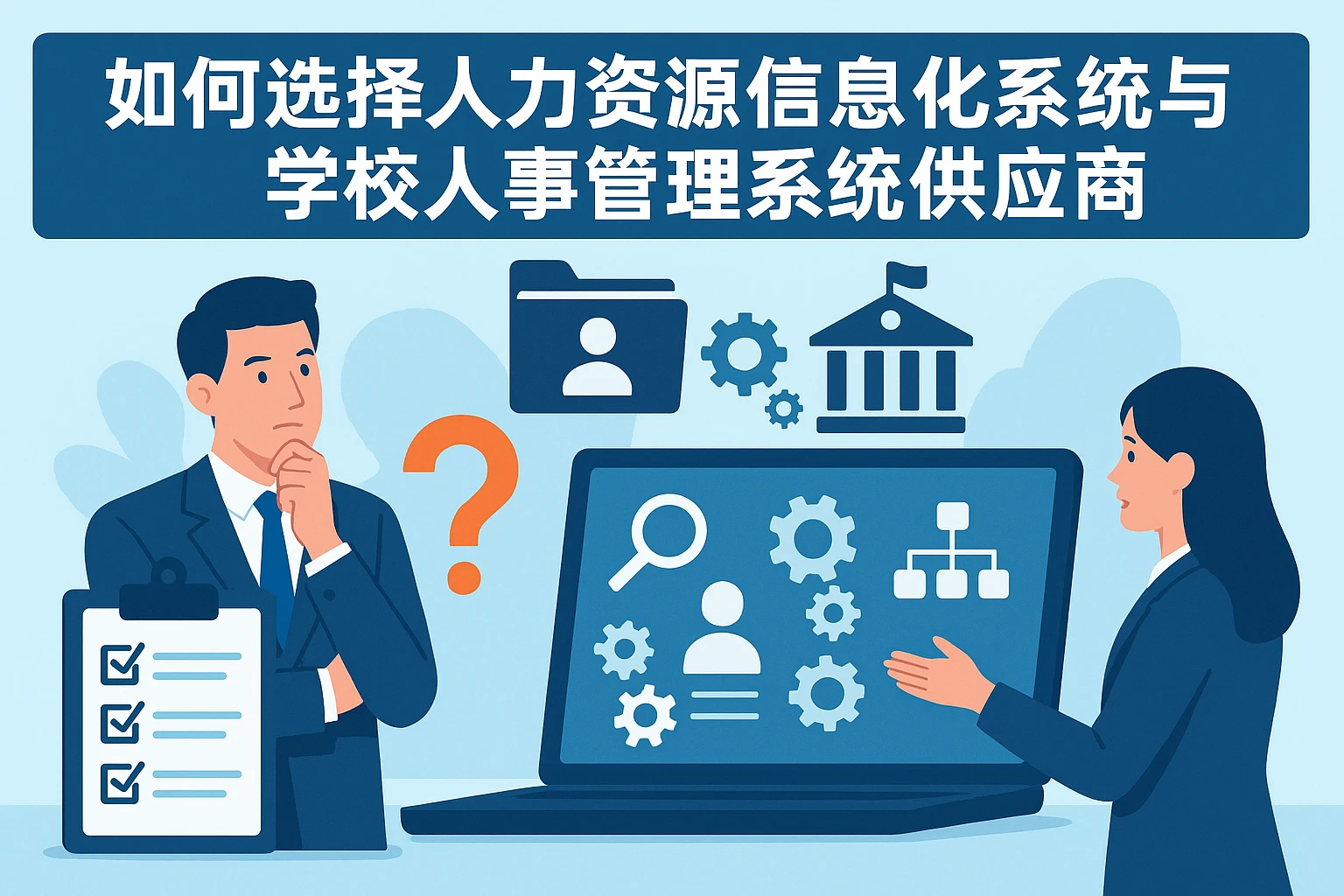 如何选择人力资源信息化系统与学校人事管理系统供应商