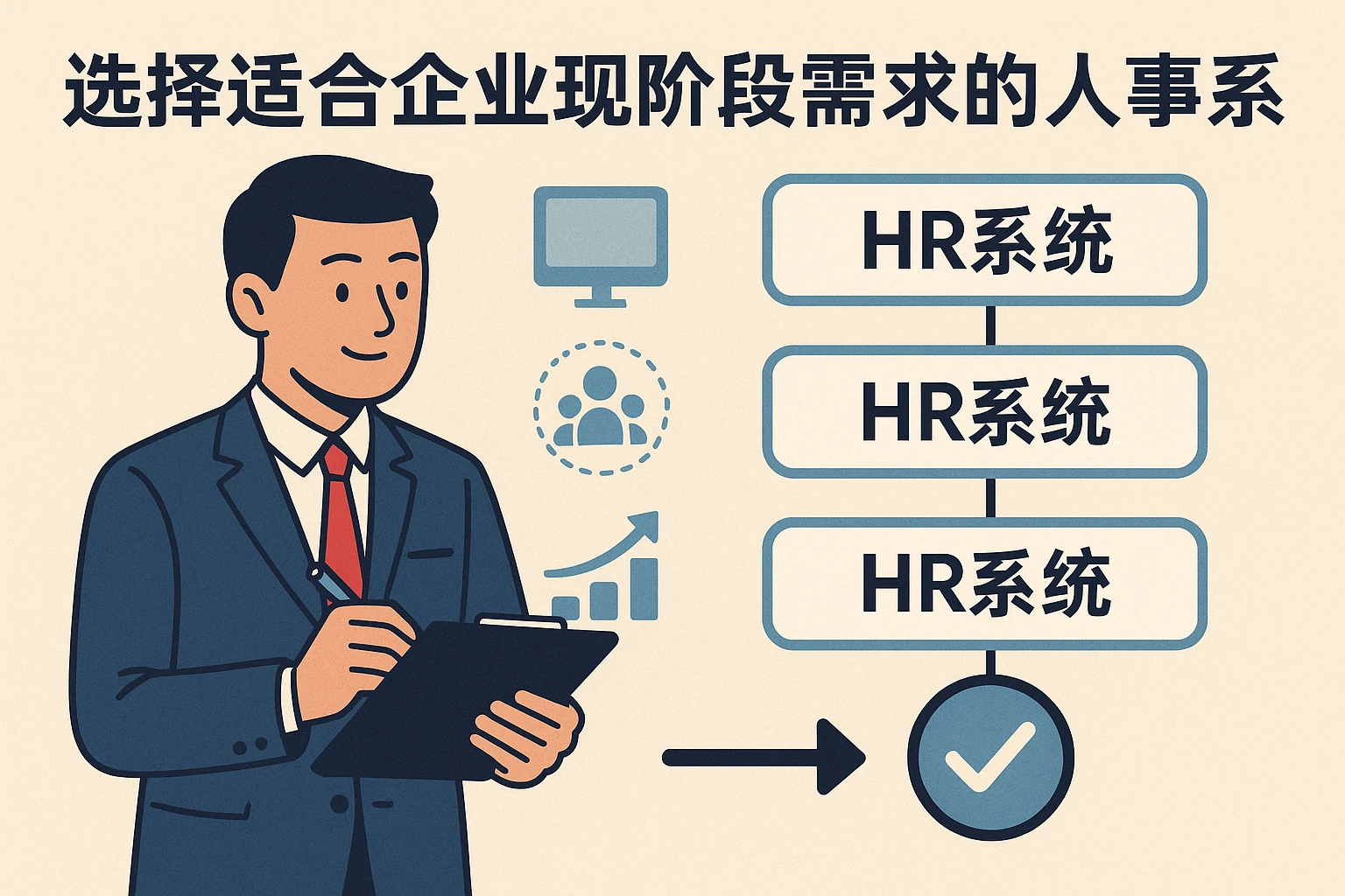 选择适合企业现阶段需求的人事系统