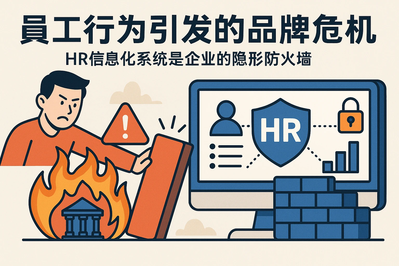 员工行为引发的品牌危机：人力资源信息化系统是企业的隐形防火墙