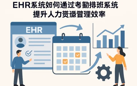 EHR系统如何通过考勤排班系统提升人力资源管理效率