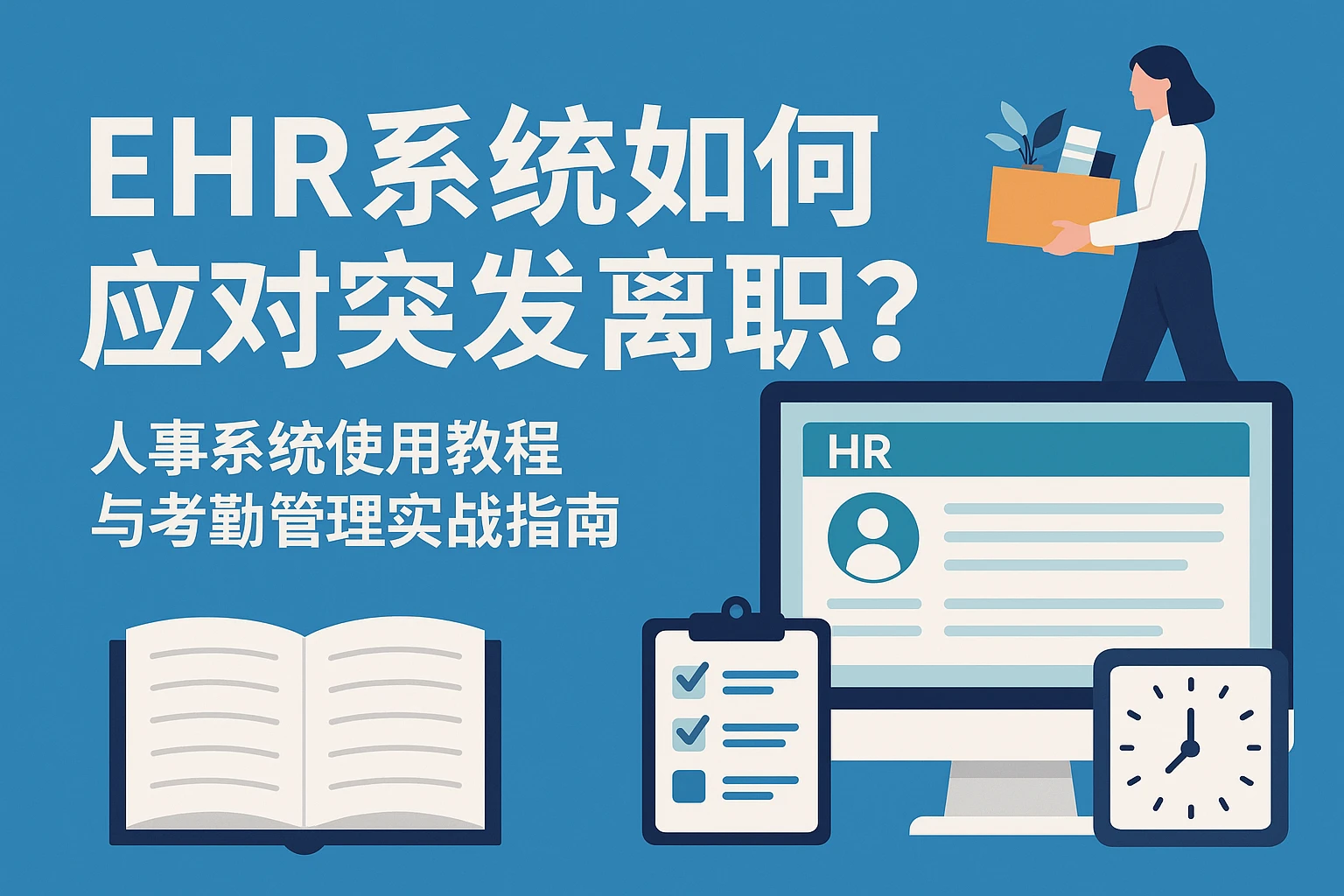 EHR系统如何应对突发离职?人事系统使用教程与考勤管理实战指南