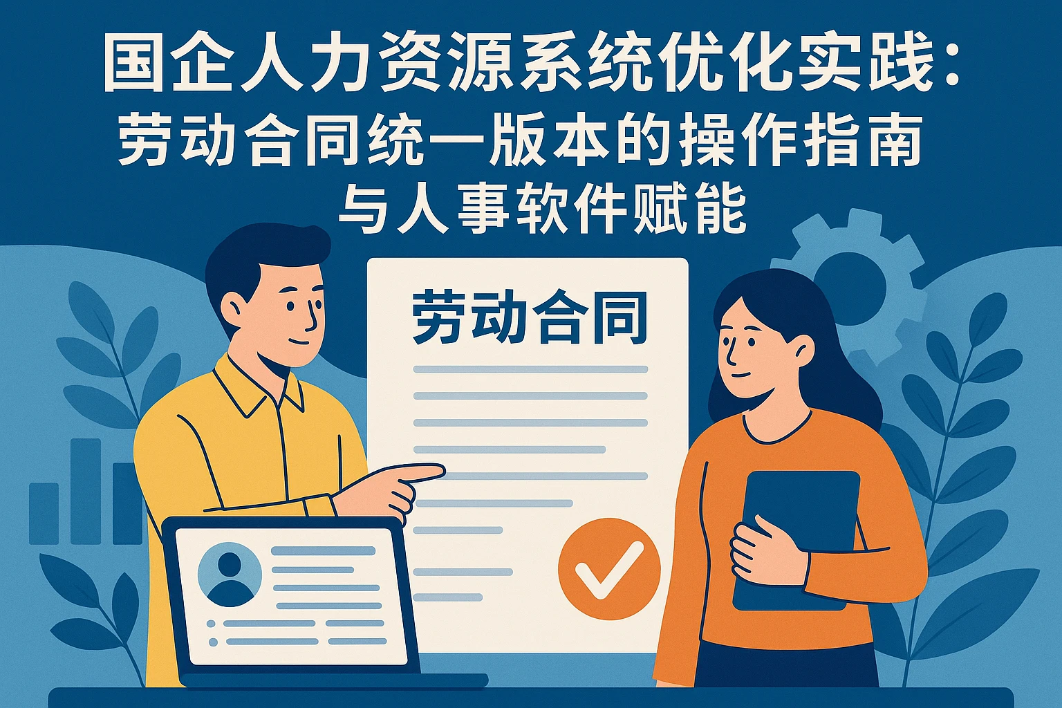 国企人力资源系统优化实践：劳动合同统一版本的操作指南与人事软件赋能
