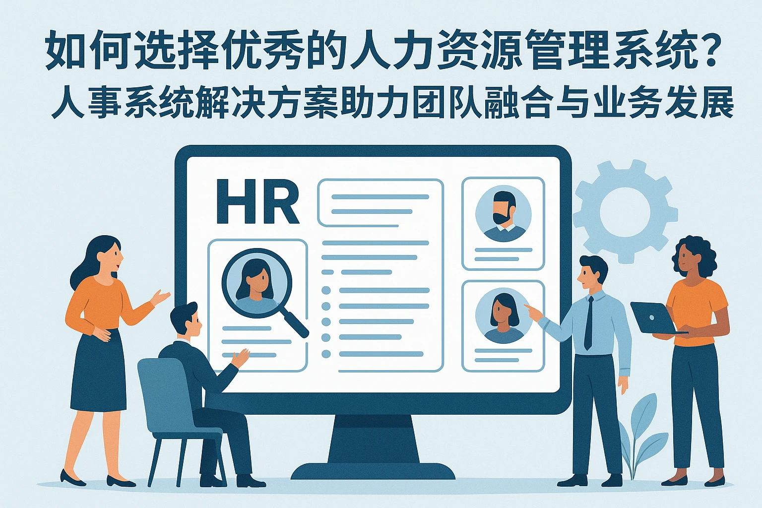 如何选择优秀的人力资源管理系统?人事系统解决方案助力团队融合与业务发展