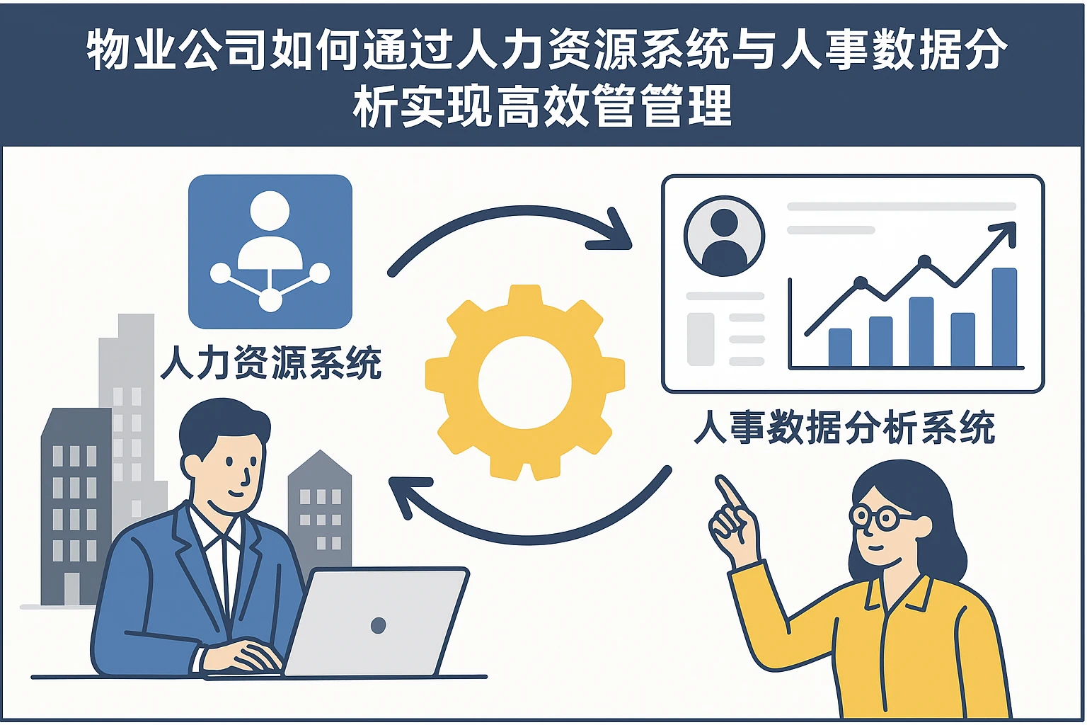 物业公司如何通过人力资源系统与人事数据分析系统实现高效管理