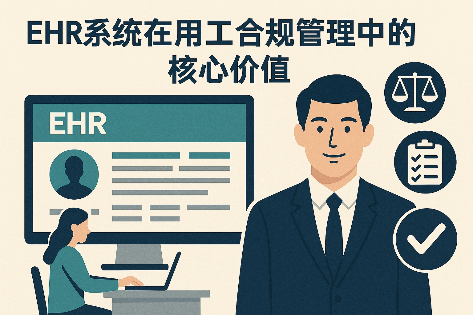 ehr系统在用工合规管理中的核心价值