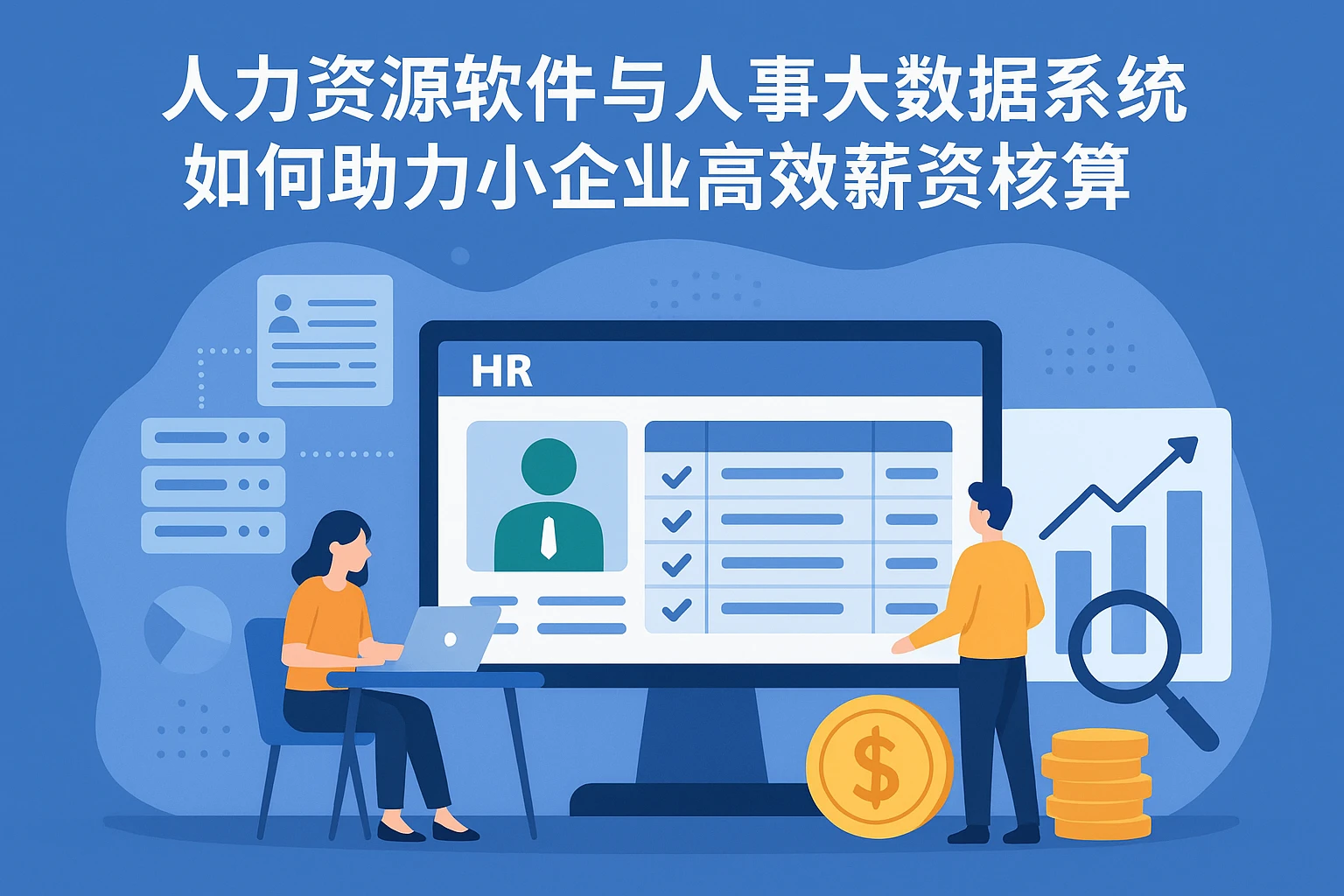 人力资源软件与人事大数据系统如何助力小企业高效薪资核算