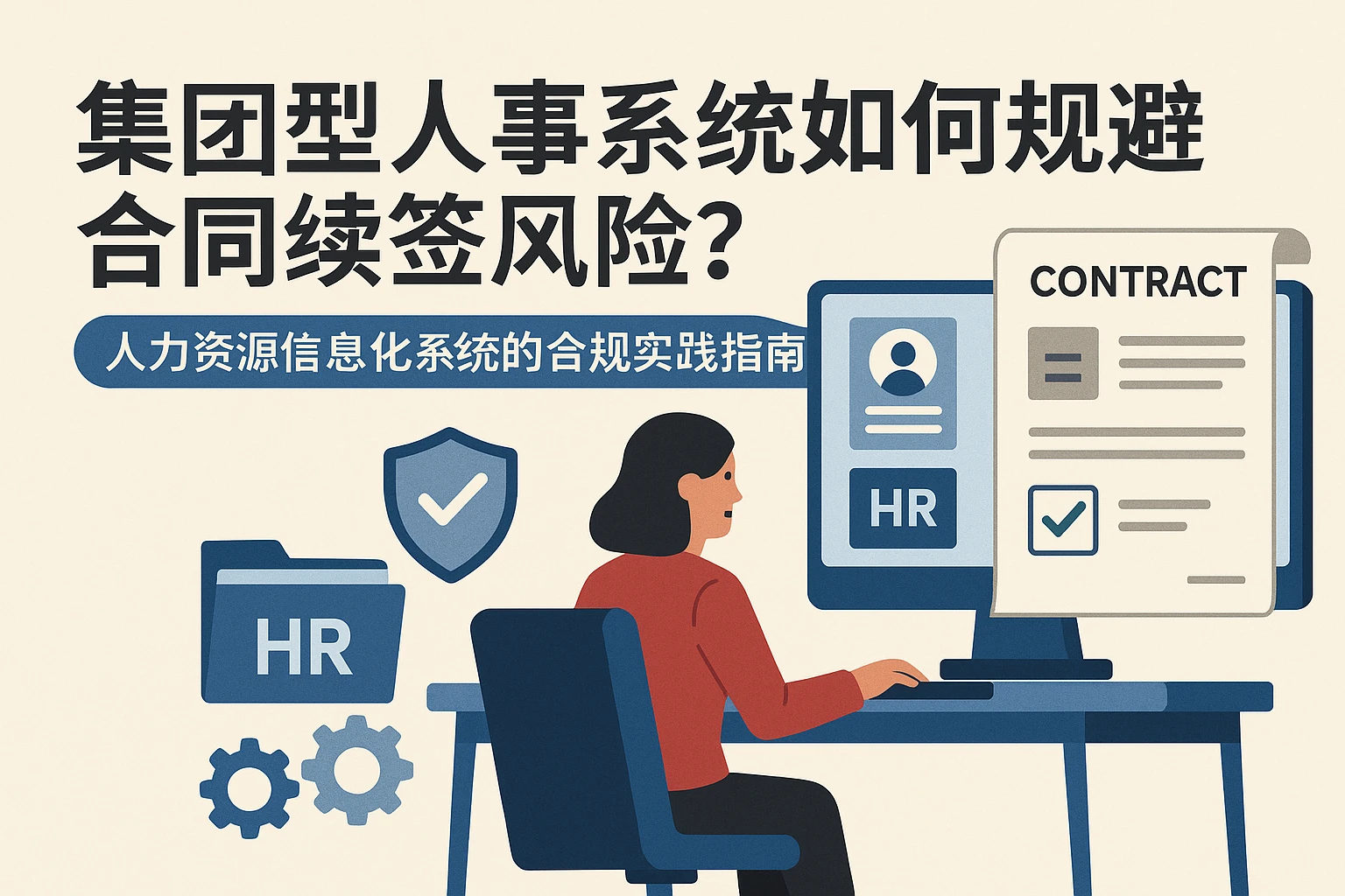 集团型人事系统如何规避合同续签风险？人力资源信息化系统的合规实践指南