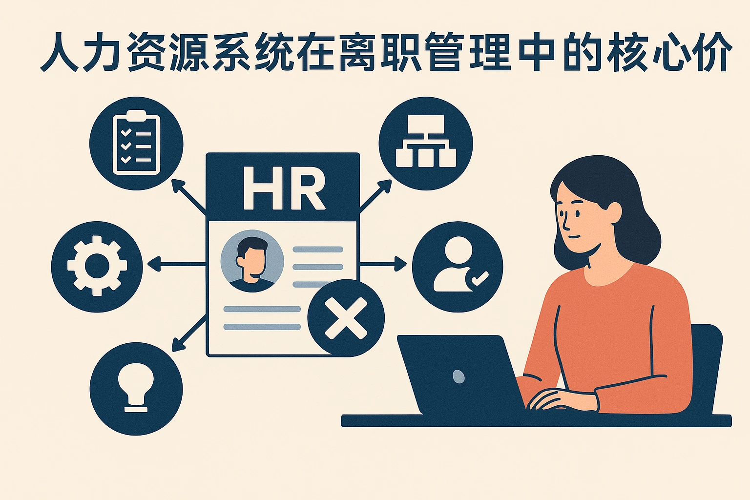 人力资源系统在离职管理中的核心价值