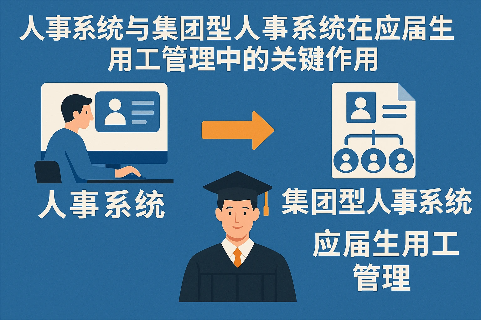 人事系统与集团型人事系统在应届生用工管理中的关键作用