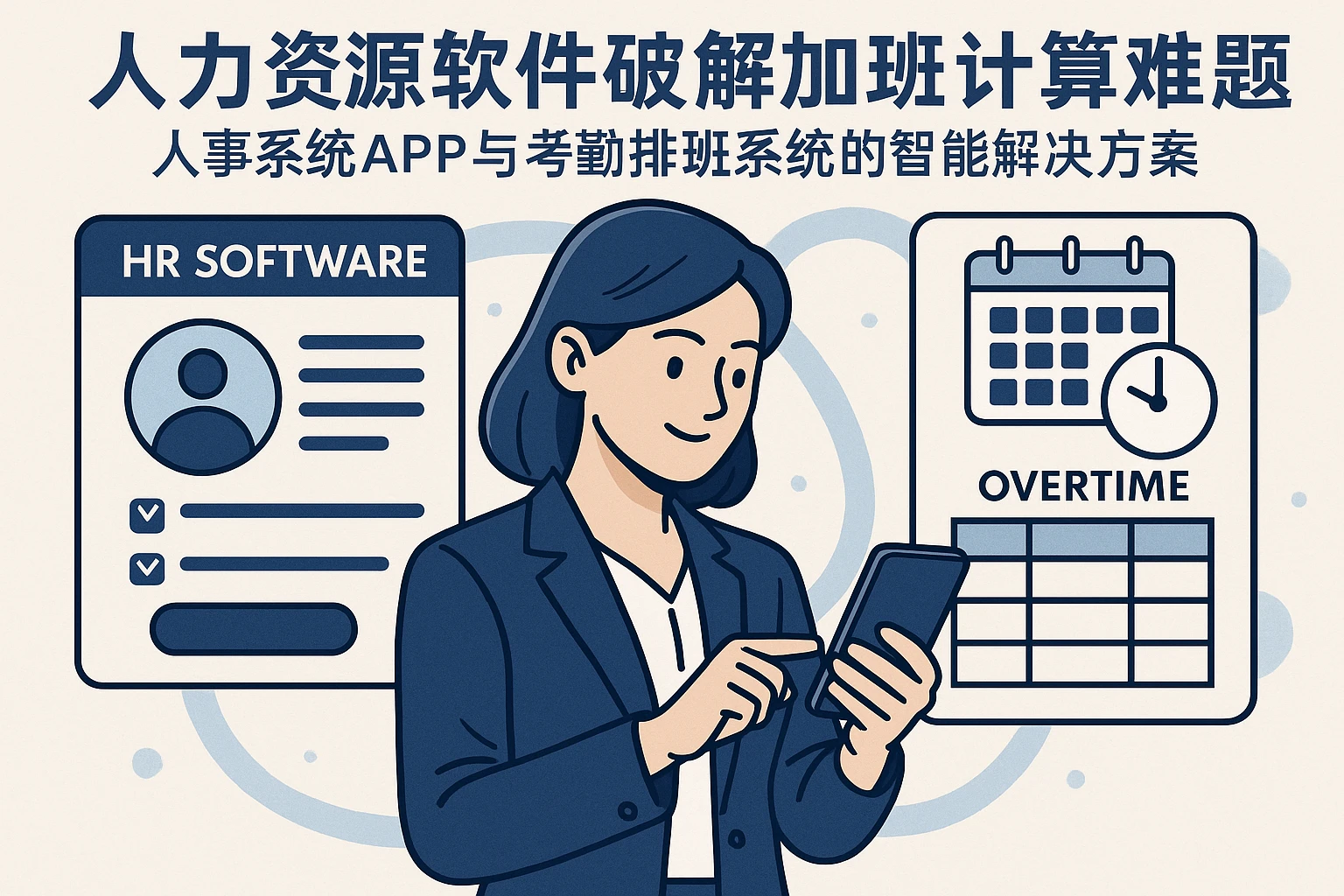 人力资源软件破解加班计算难题:人事系统APP与考勤排班系统的智能解决方案