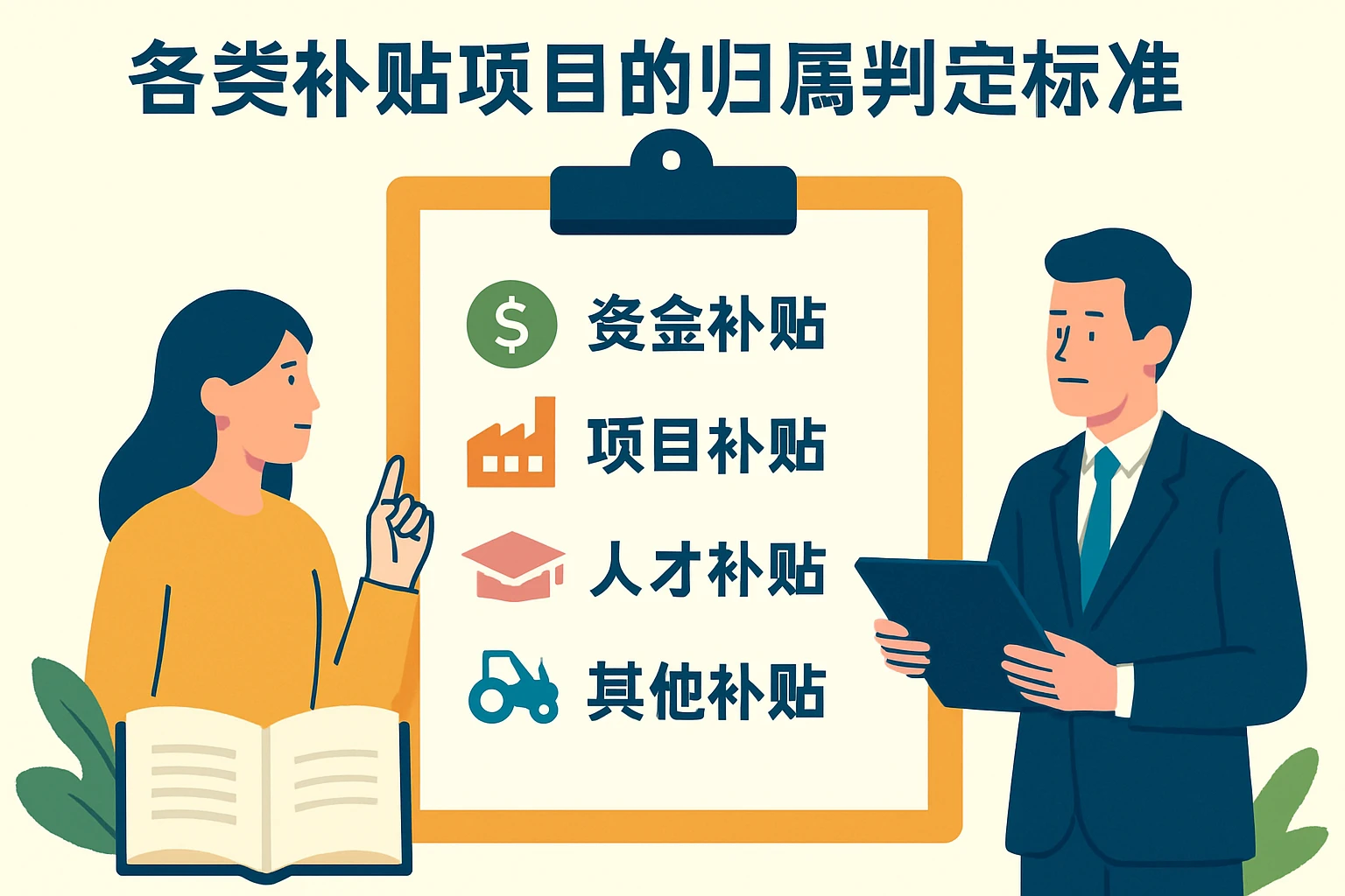 各类补贴项目的归属判定标准