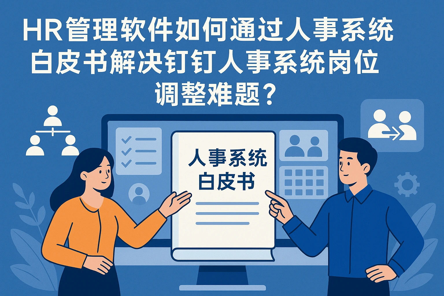 HR管理软件如何通过人事系统白皮书解决钉钉人事系统岗位调整难题