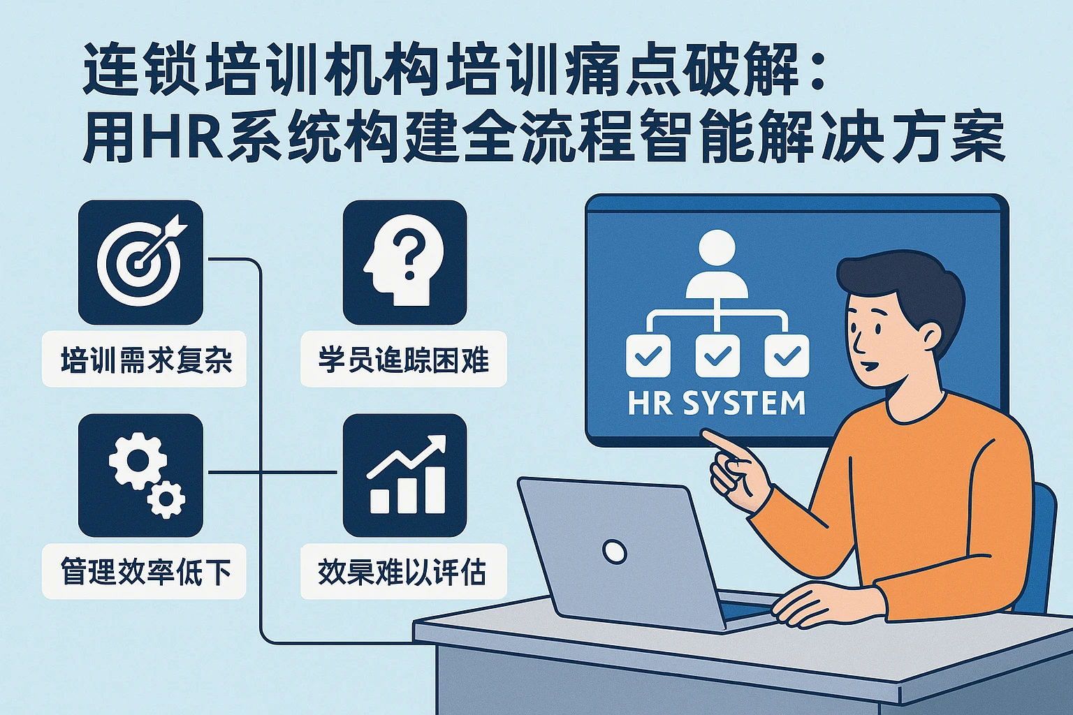 连锁培训机构培训痛点破解:用HR系统构建全流程智能解决方案
