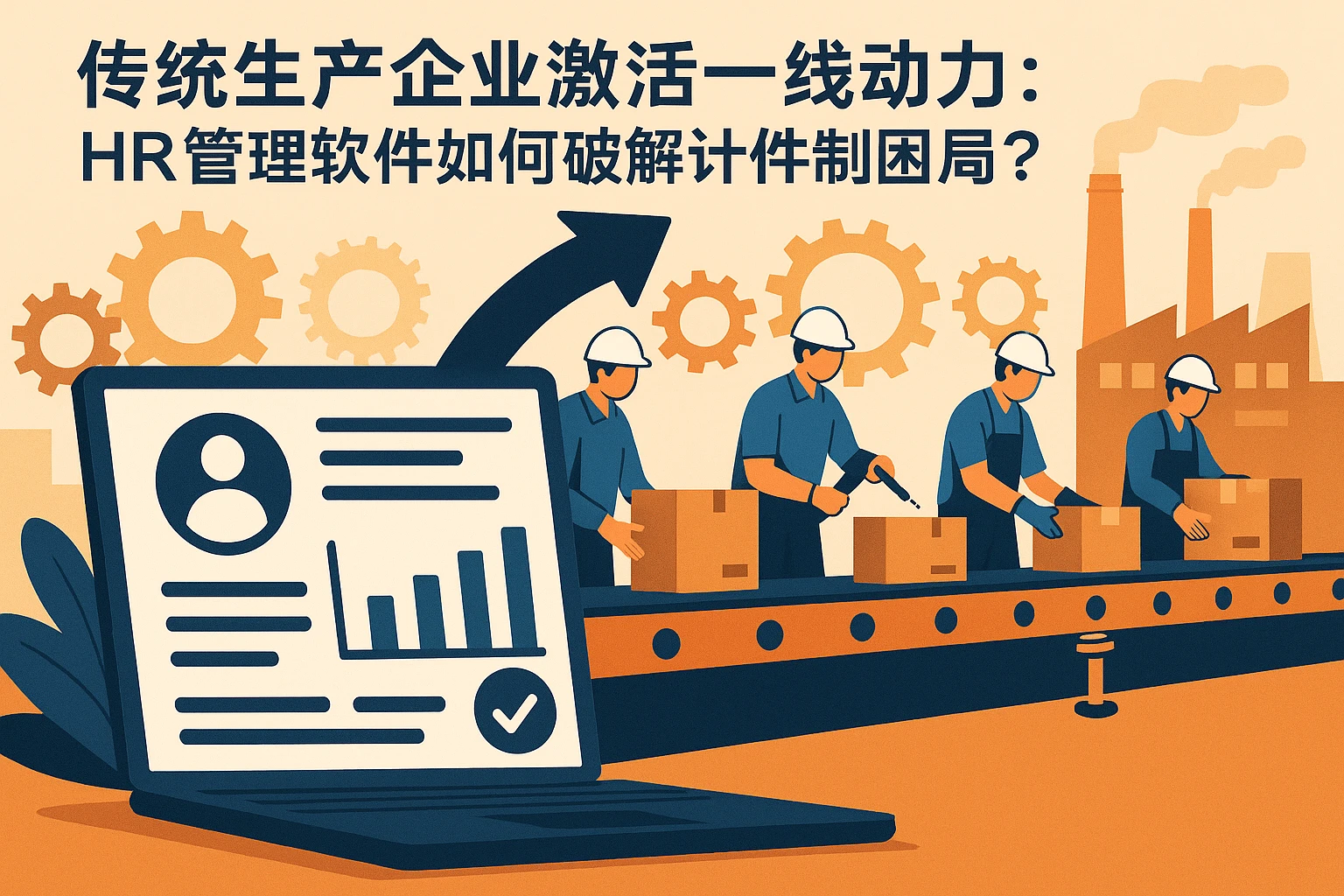传统生产企业激活一线动力：HR管理软件如何破解计件制困局？