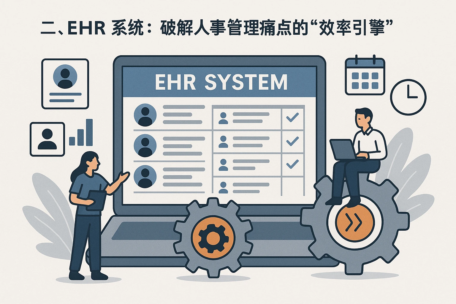 二、EHR系统：破解人事管理痛点的“效率引擎”