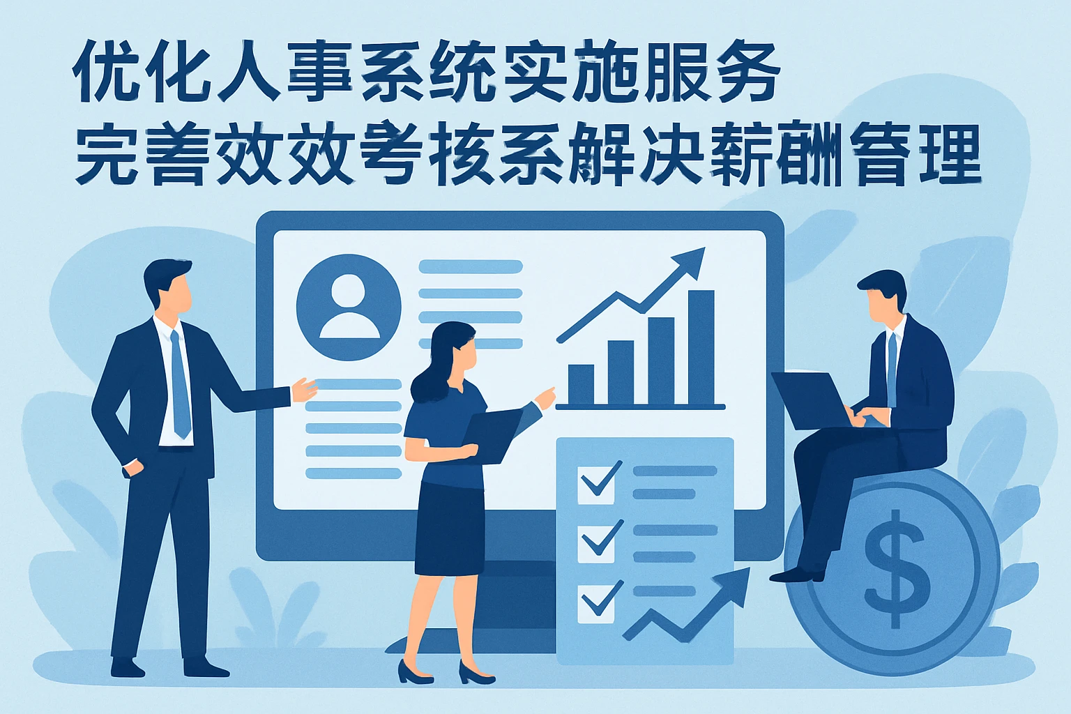 优化人事系统实施服务,完善绩效考核系统解决薪酬管理难题