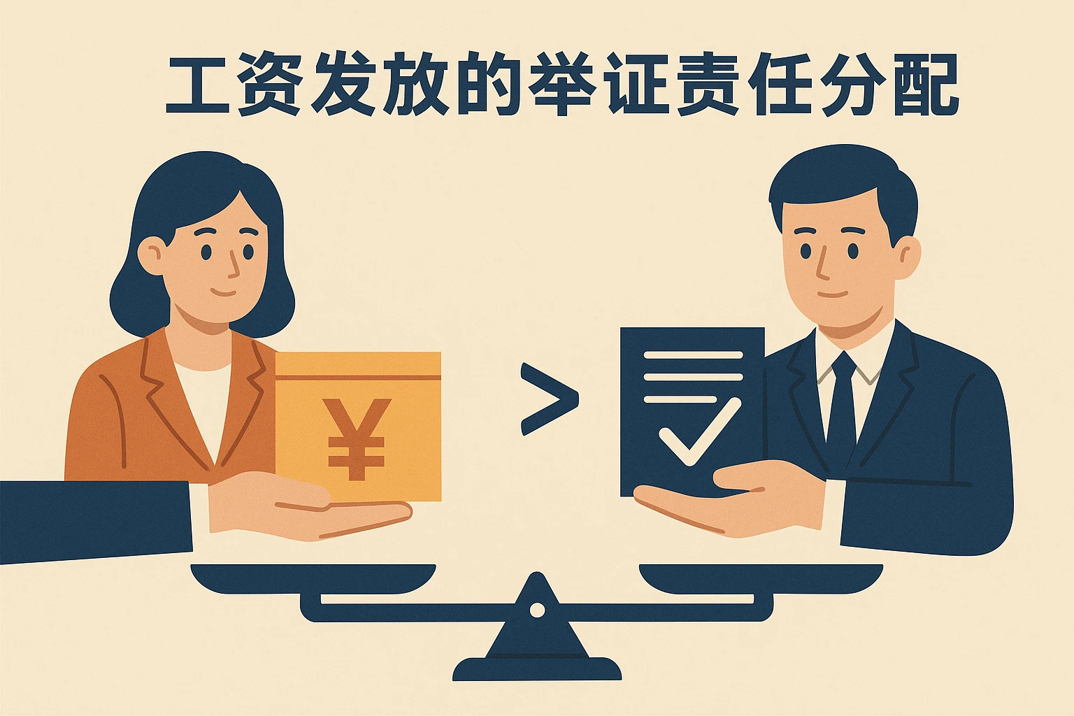 工资发放的举证责任分配