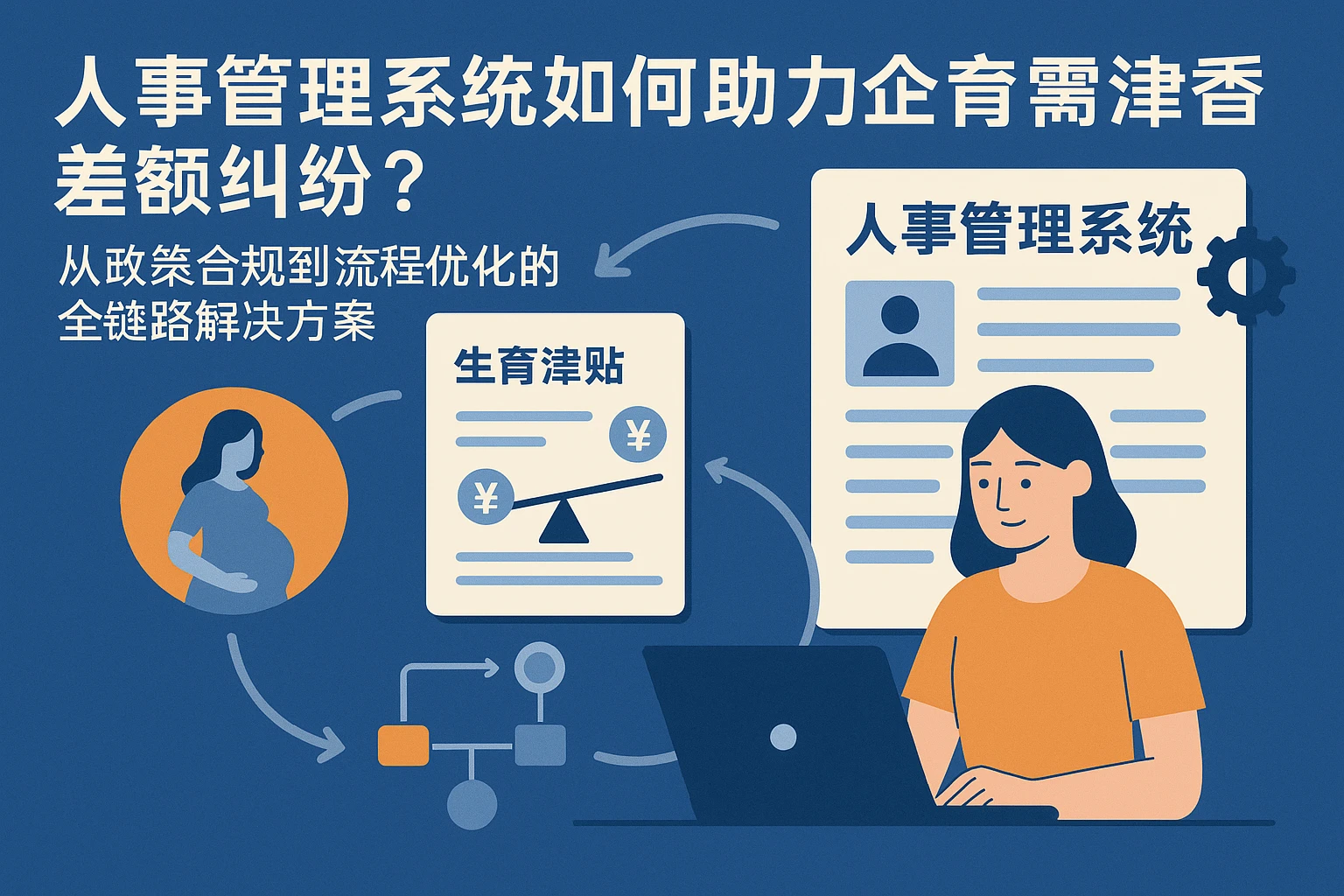 人事管理系统如何助力企业解决生育津贴差额纠纷?——从政策合规到流程优化的全链路解决方案