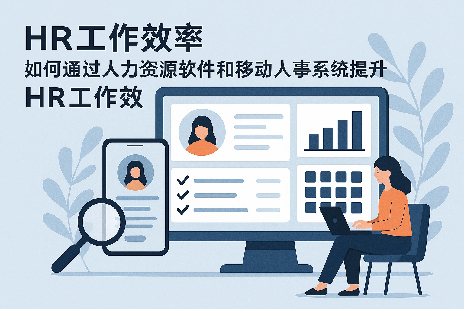 如何通过人力资源软件和移动人事系统提升HR工作效率
