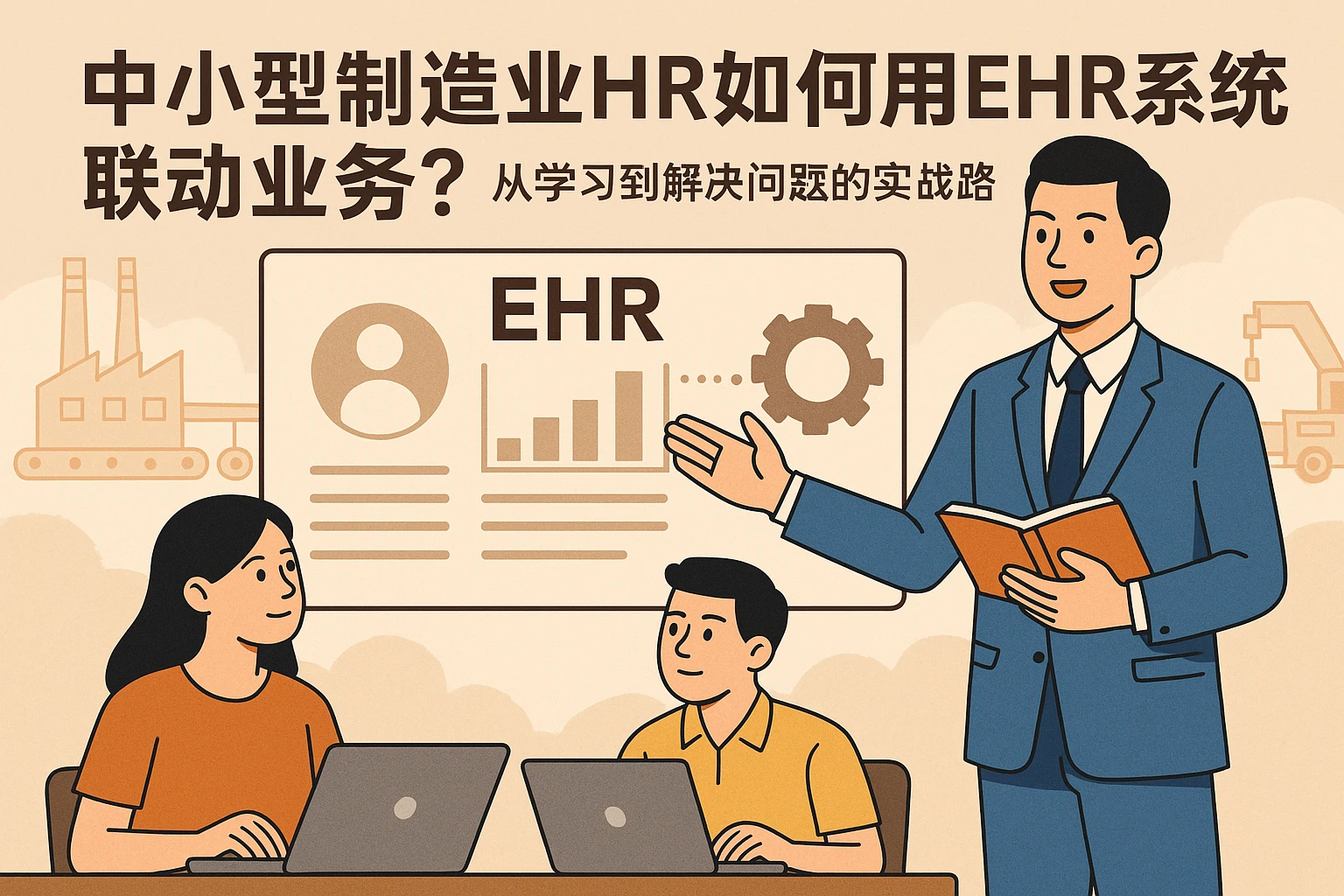 中小型制造业HR如何用EHR系统联动业务？从学习到解决问题的实战路径
