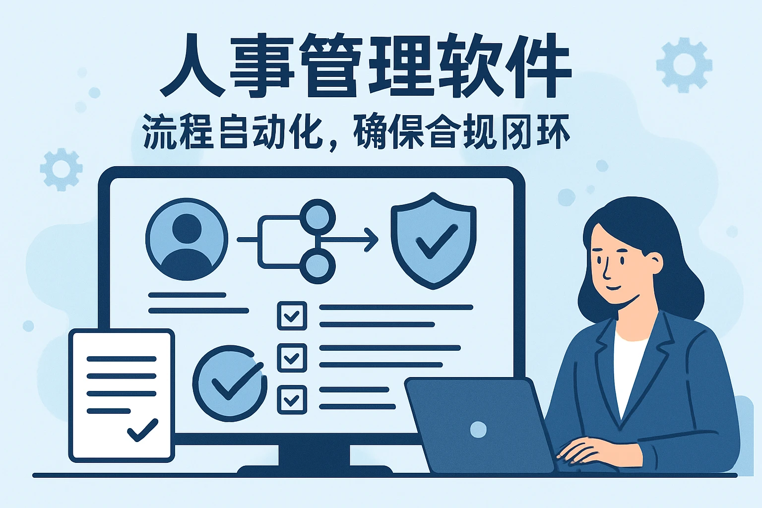 2. 人事管理软件:流程自动化,确保合规闭环