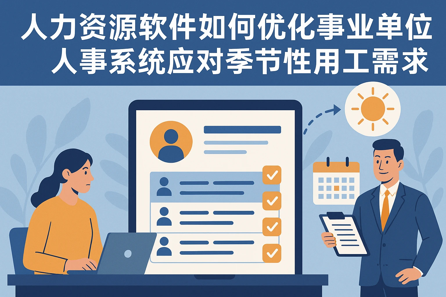 人力资源软件如何优化事业单位人事系统应对季节性用工需求