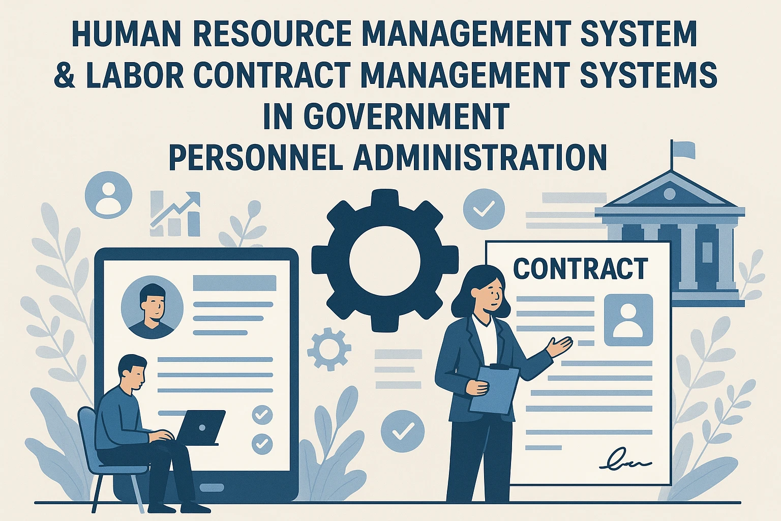 人力资源管理系统与劳动合同管理系统在政府人事管理中的关键作用