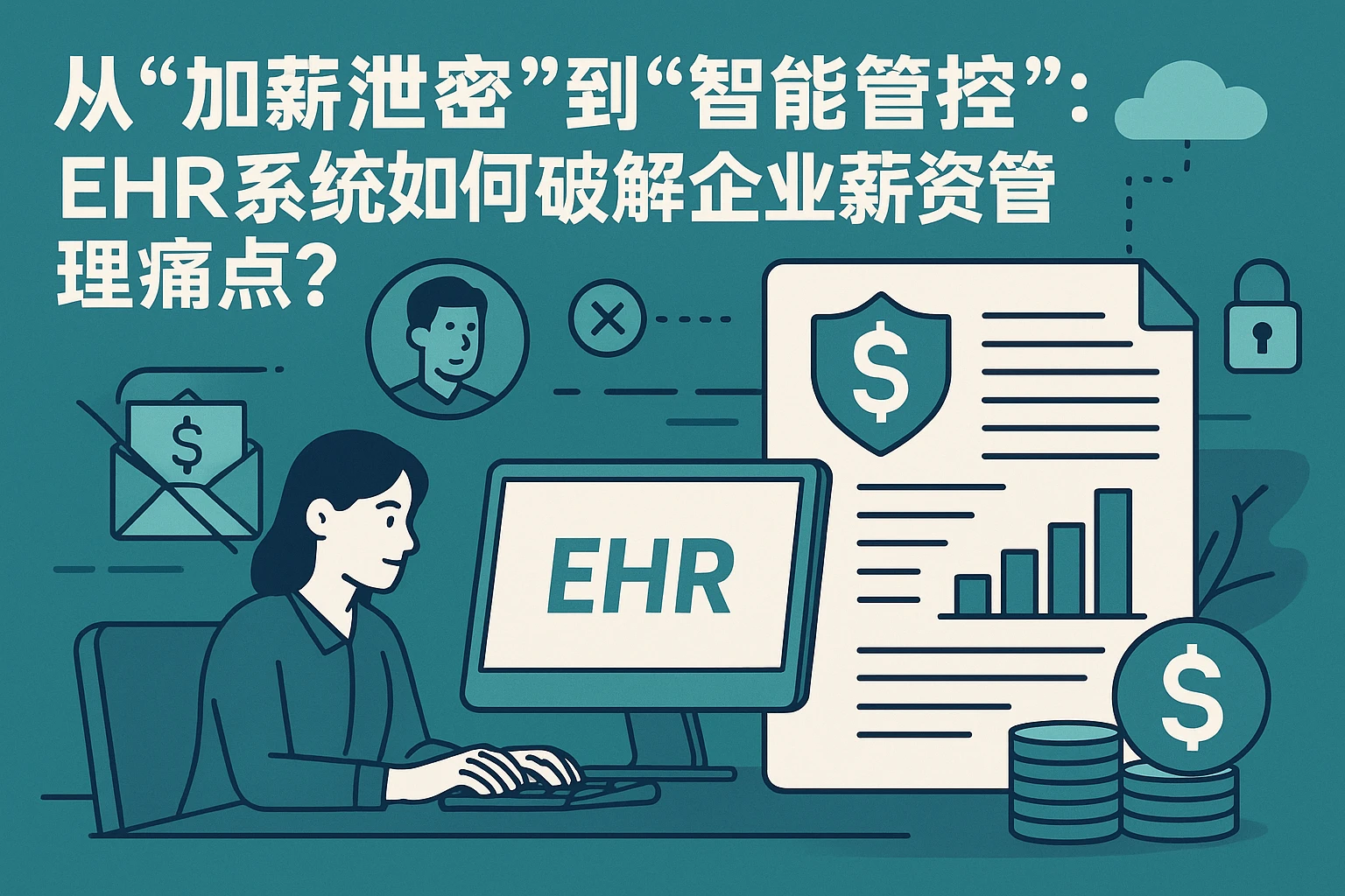 从“加薪泄密”到“智能管控”：EHR系统如何破解企业薪资管理痛点？