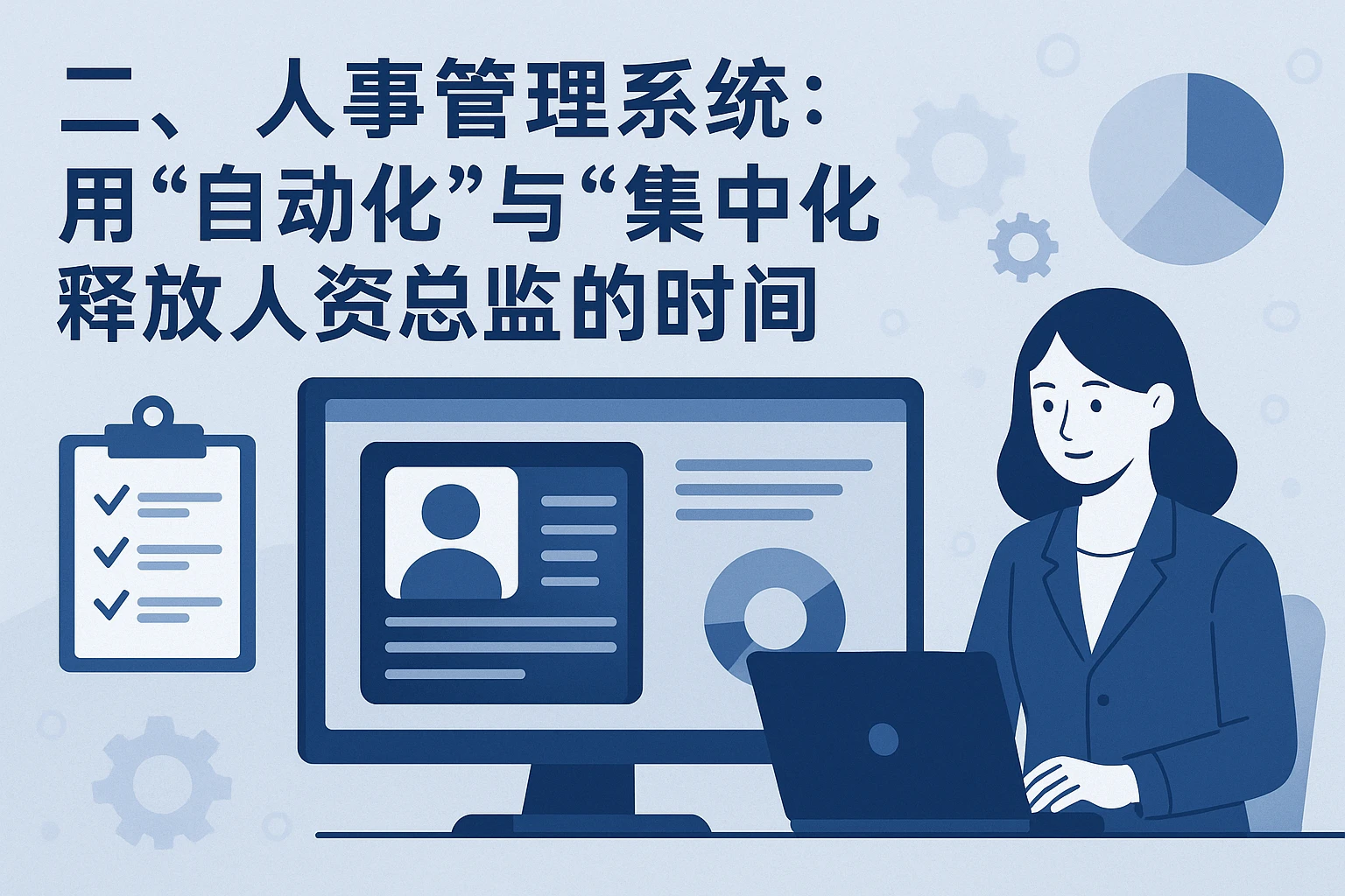 二、人事管理系统:用“自动化”与“集中化”释放人资总监的时间