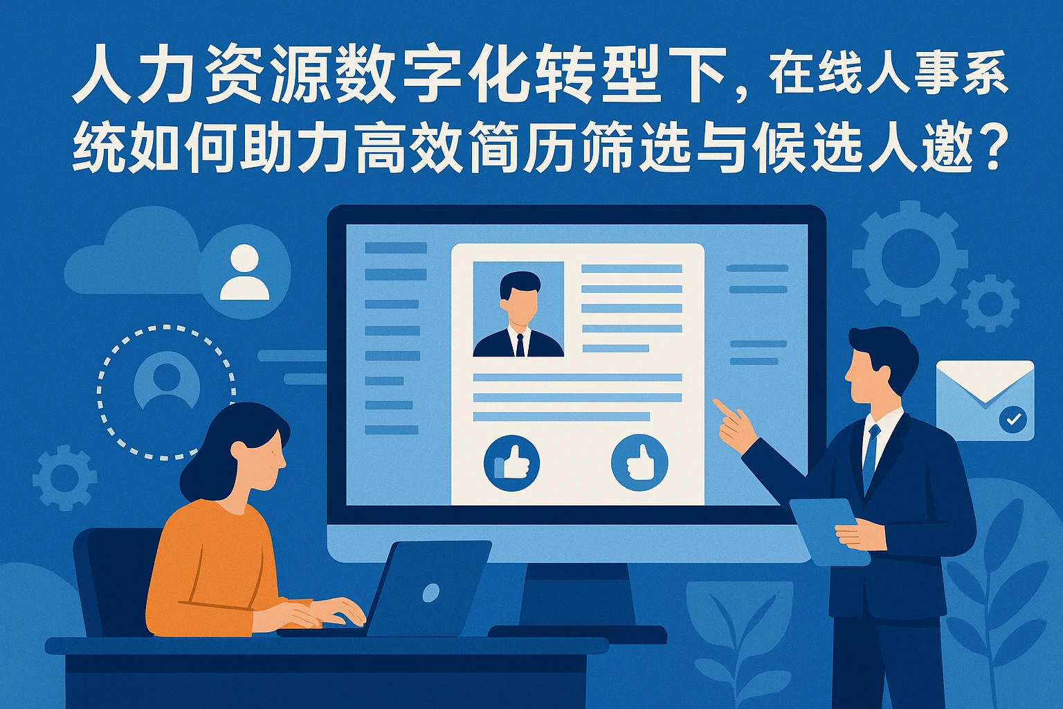人力资源数字化转型下,在线人事系统如何助力高效简历筛选与候选人邀约?