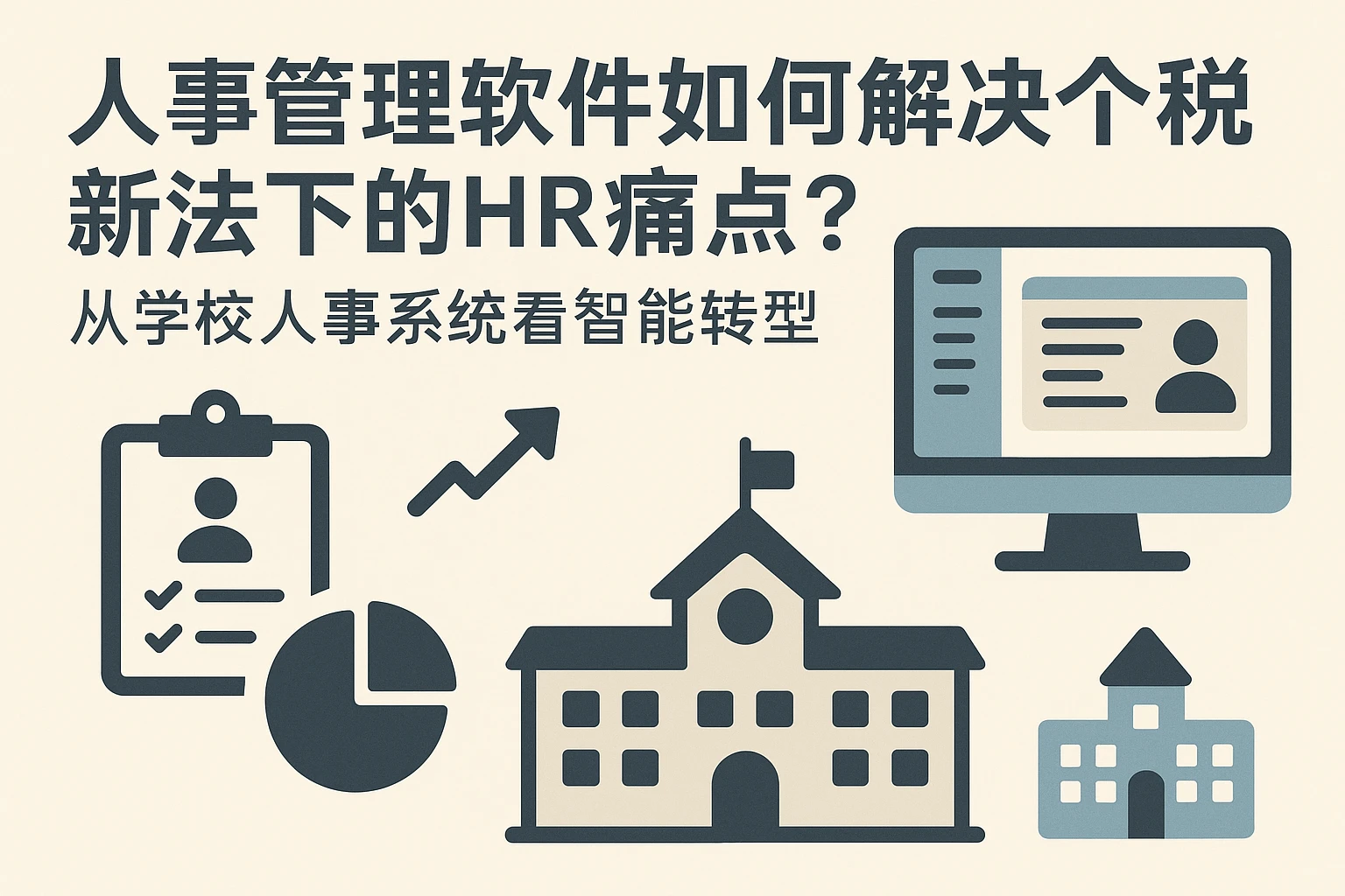 人事管理软件如何解决个税新法下的HR痛点？从学校人事系统看智能转型