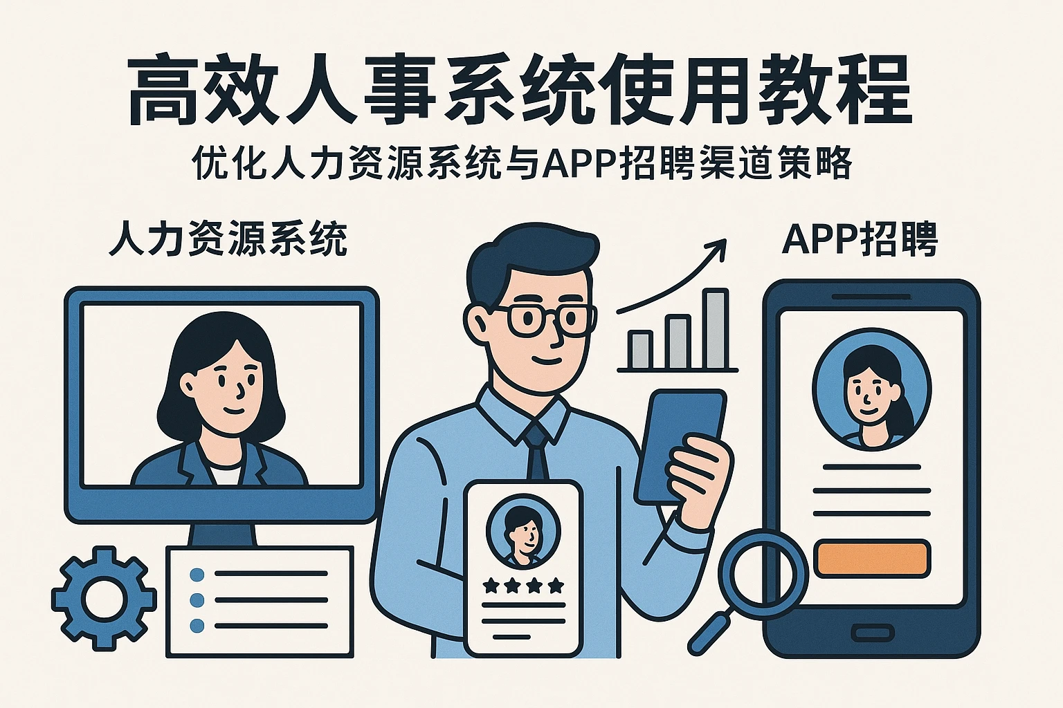高效人事系统使用教程：优化人力资源系统与APP招聘渠道策略