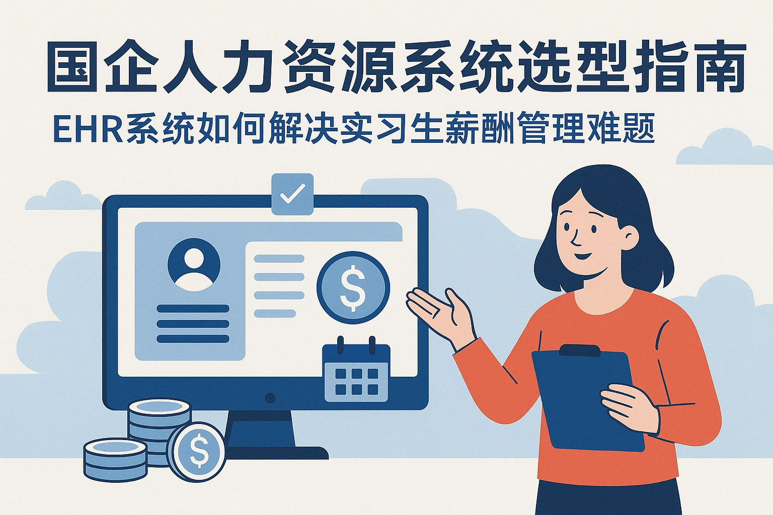 国企人力资源系统选型指南：EHR系统如何解决实习生薪酬管理难题