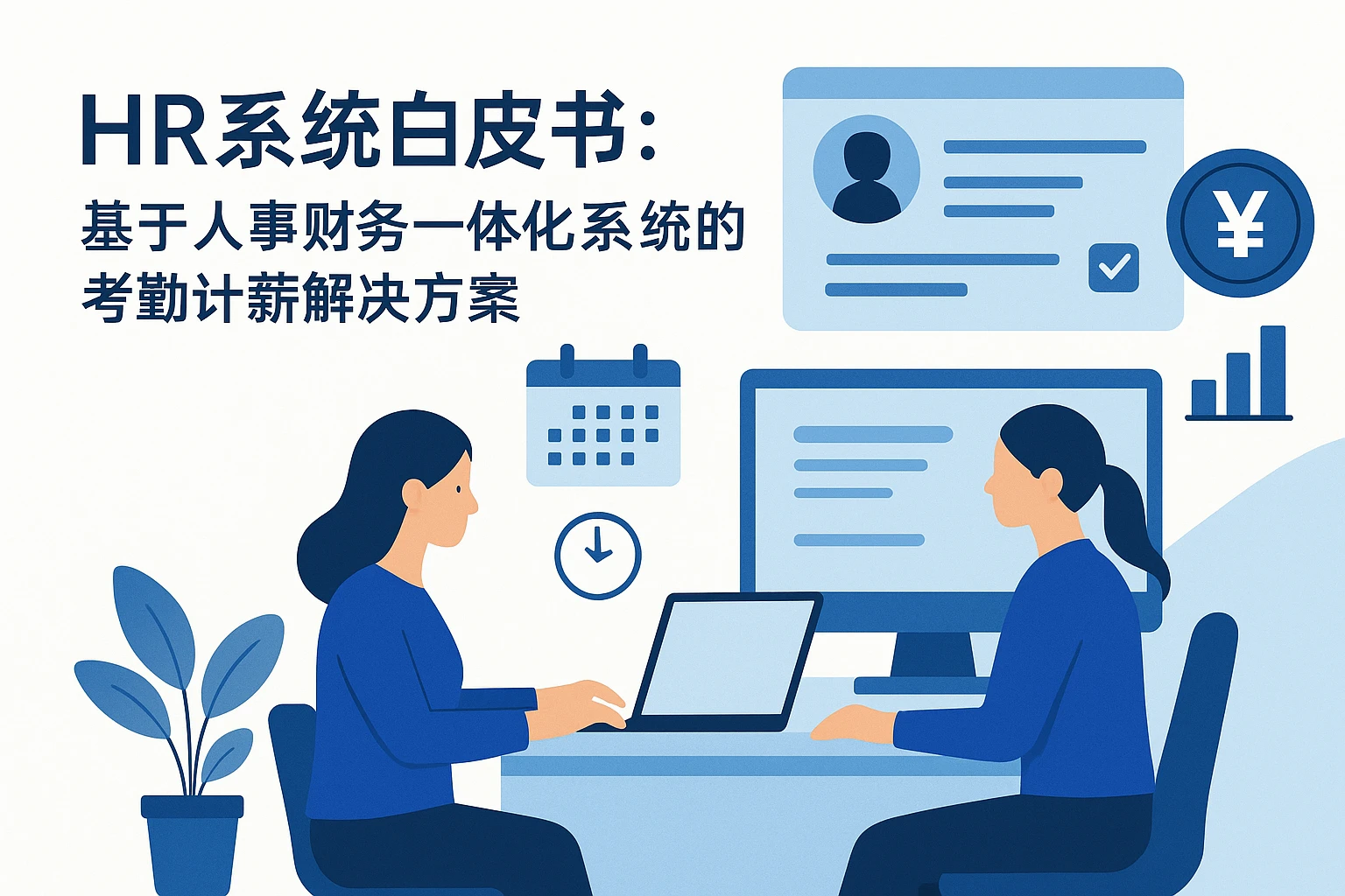 HR系统白皮书：基于人事财务一体化系统的考勤计薪解决方案