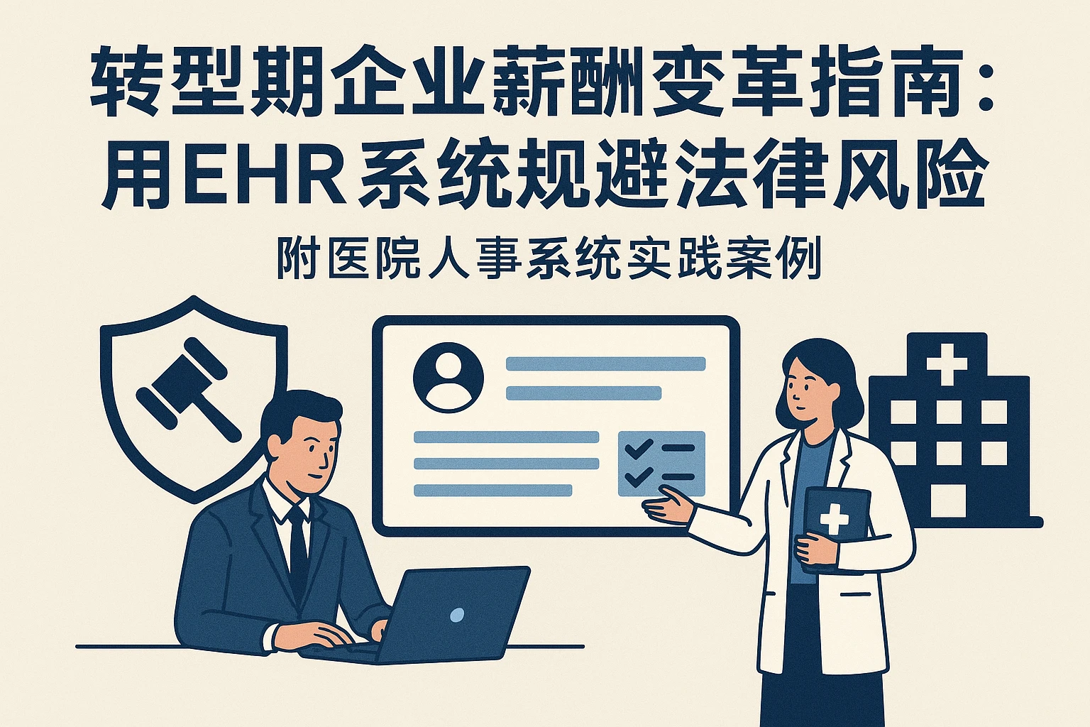 转型期企业薪酬变革指南：用EHR系统规避法律风险，附医院人事系统实践案例