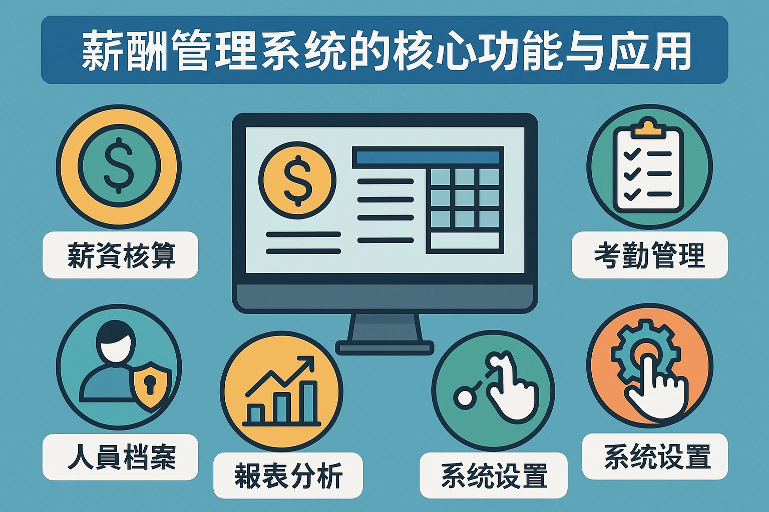 薪酬管理系统的核心功能与应用