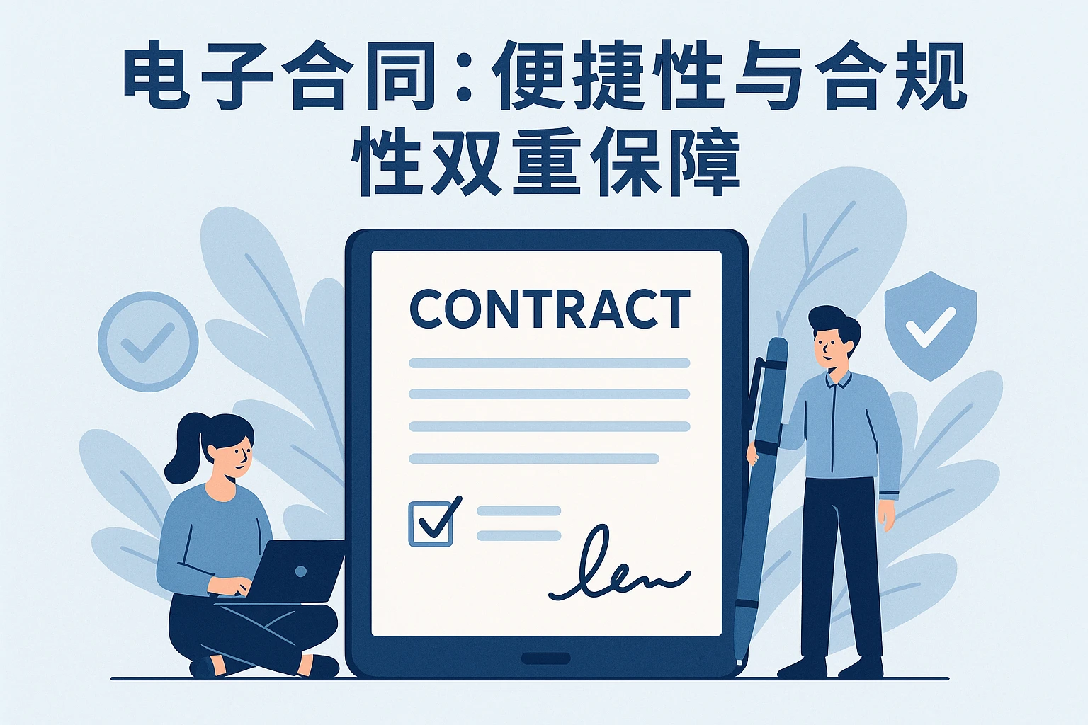 2. 电子合同：便捷性与合规性的双重保障