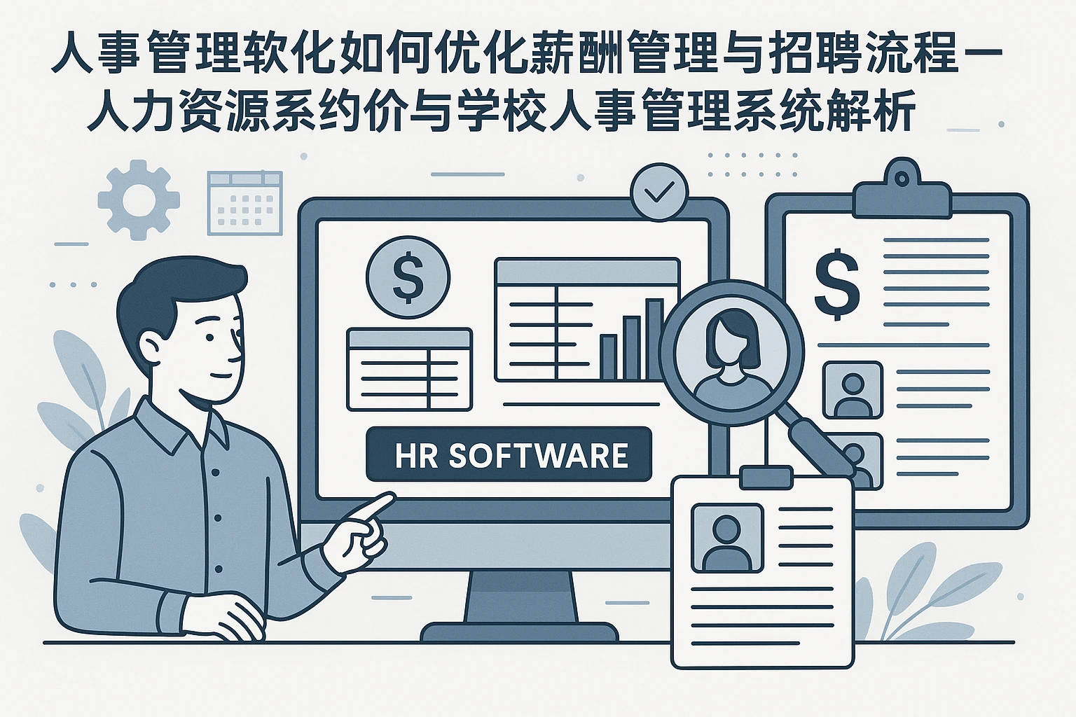 人事管理软件如何优化薪酬管理与招聘流程 - 人力资源系统报价与学校人事管理系统解析
