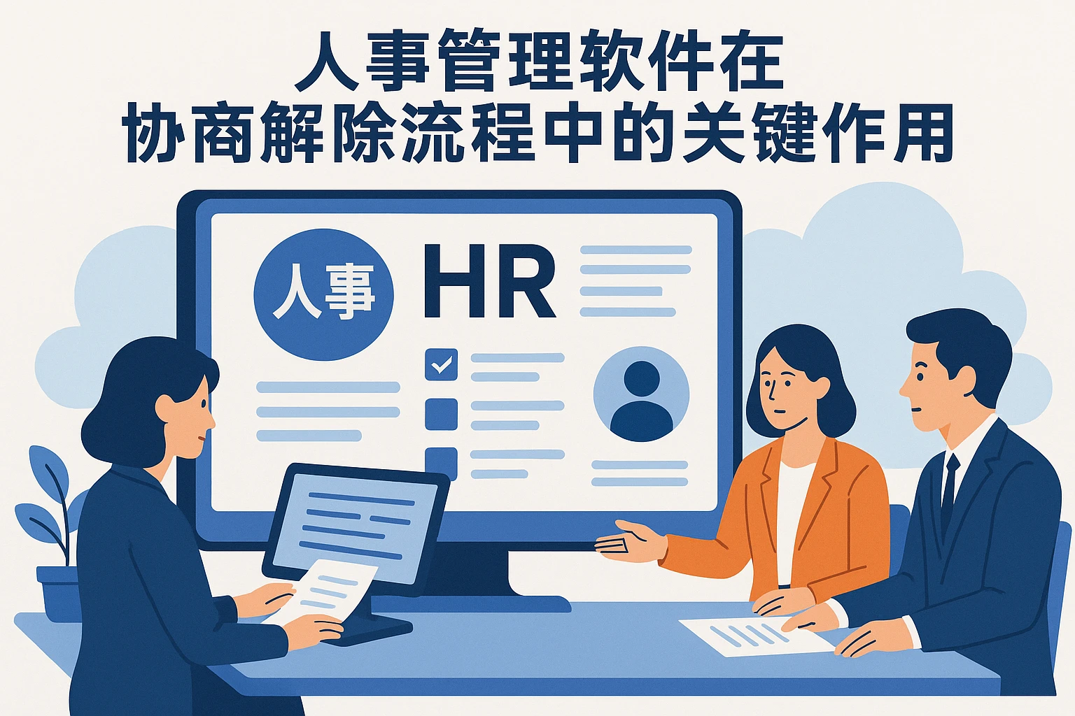 人事管理软件在协商解除流程中的关键作用