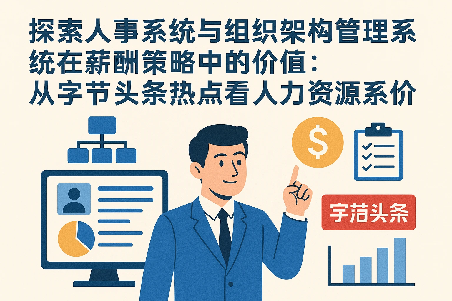 探索人事系统与组织架构管理系统在薪酬策略中的价值:从字节头条热点看人力资源系统报价
