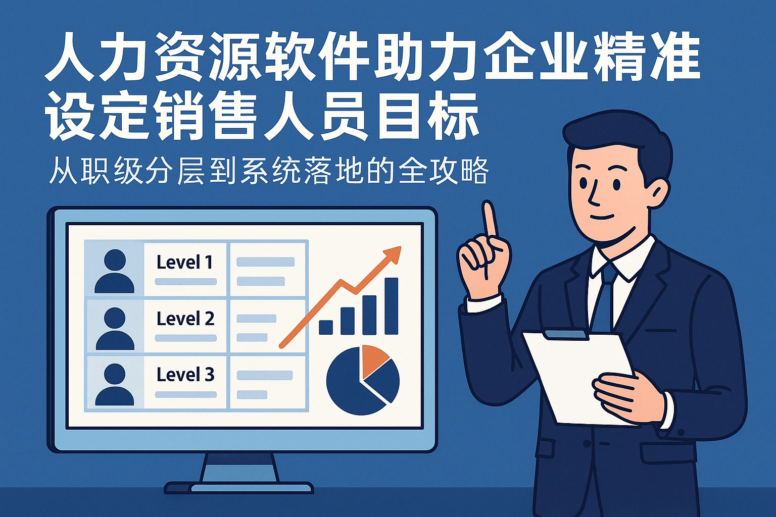 人力资源软件助力企业精准设定销售人员目标：从职级分层到系统落地的全攻略