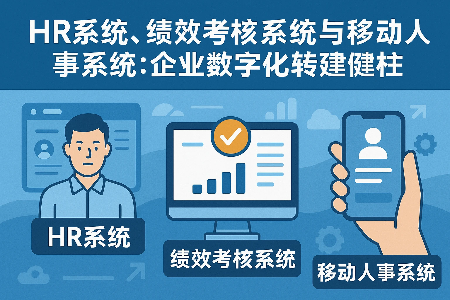 HR系统、绩效考核系统与移动人事系统：企业数字化转型的关键支柱