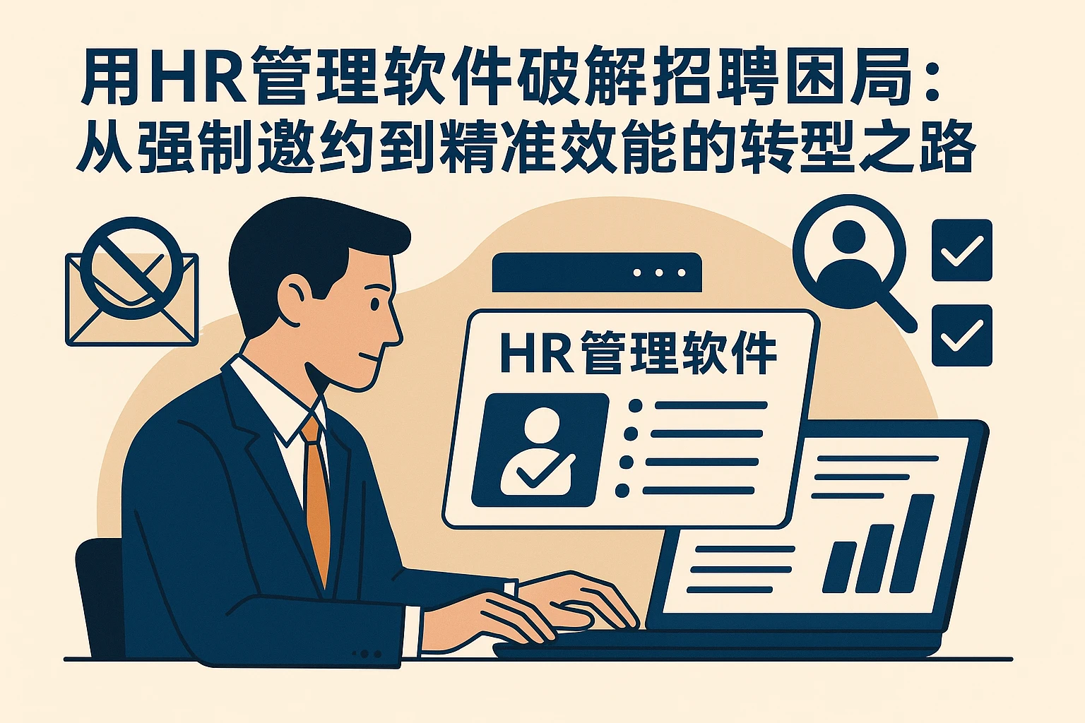 用HR管理软件破解招聘困局:从强制邀约到精准效能的转型之路