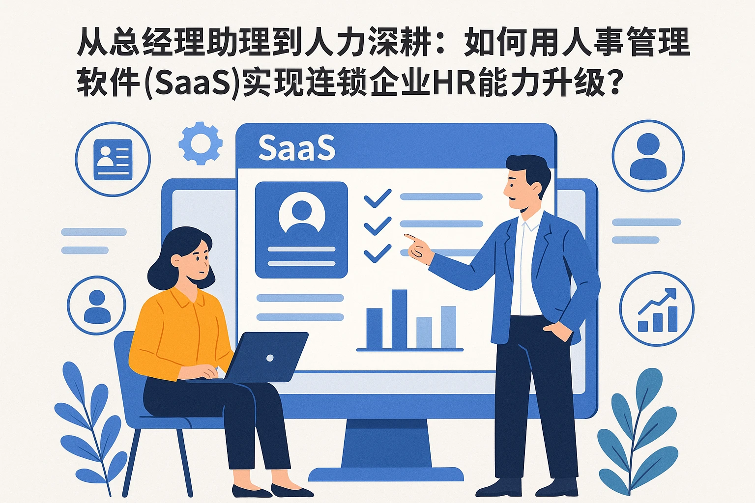 从总经理助理到人力深耕：如何用人事管理软件（SaaS）实现连锁企业HR能力升级？